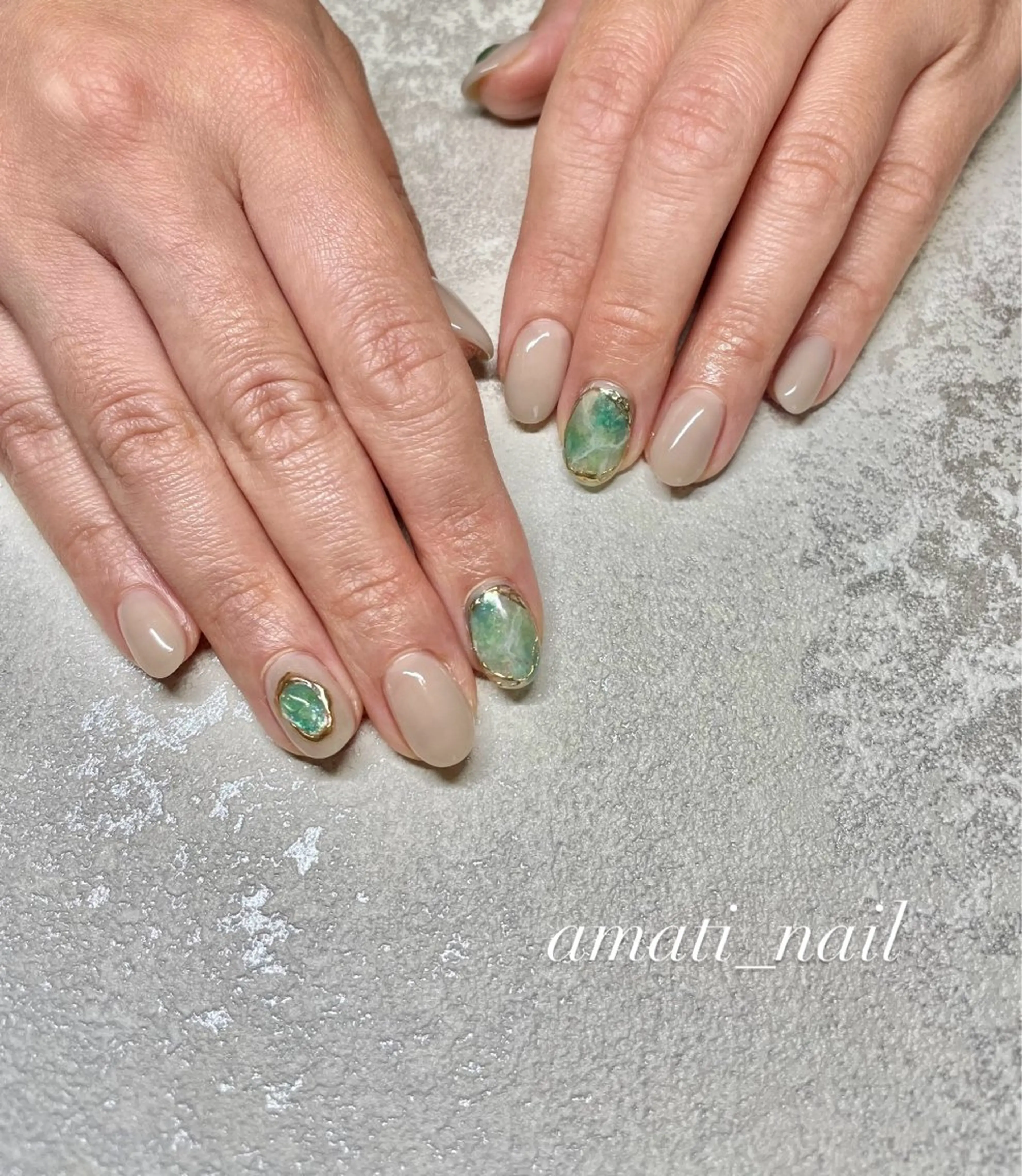 ネイル フットネイル ジェルネイル マグネットネイル ミラーネイル ニュアンスネイル ハンドネイル amati_nail TAKAKOのネイルデザイン