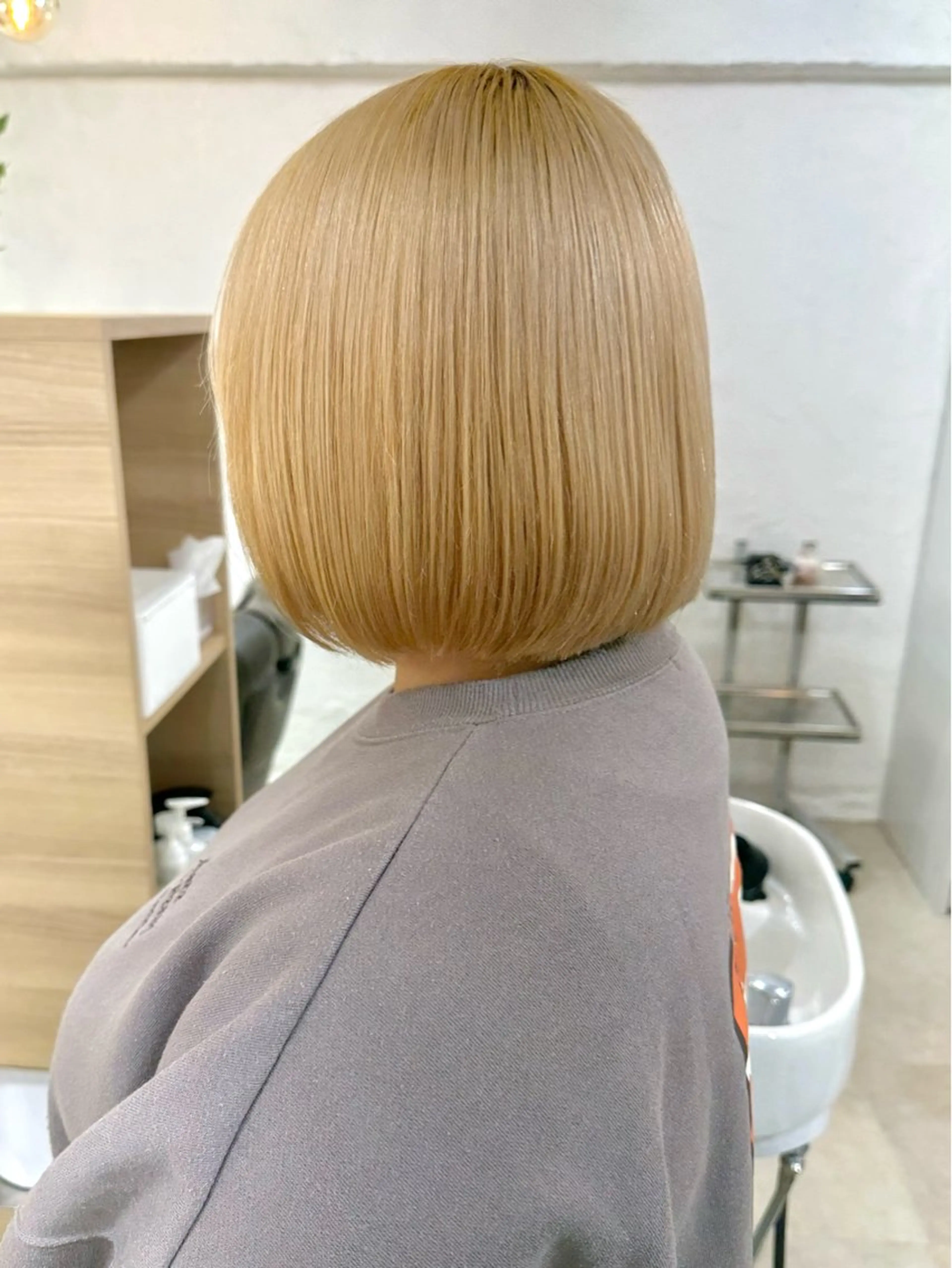 ショート カラー 銀座No.1髪質改善 縮毛矯正/本木のヘアスタイル