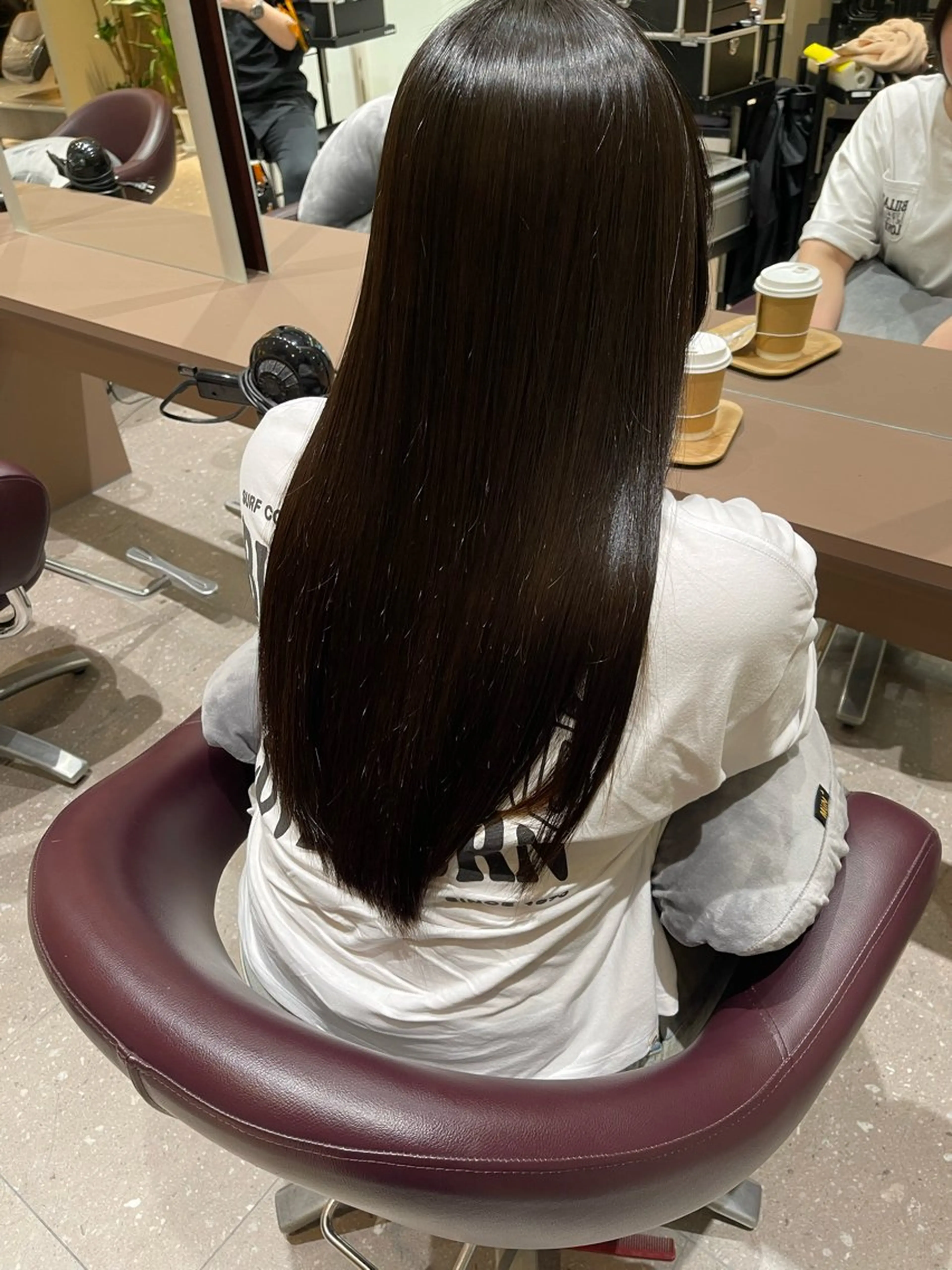 縮毛矯正 Maison Toi所属・Maison Toi 山﨑 麻生のヘアスタイル