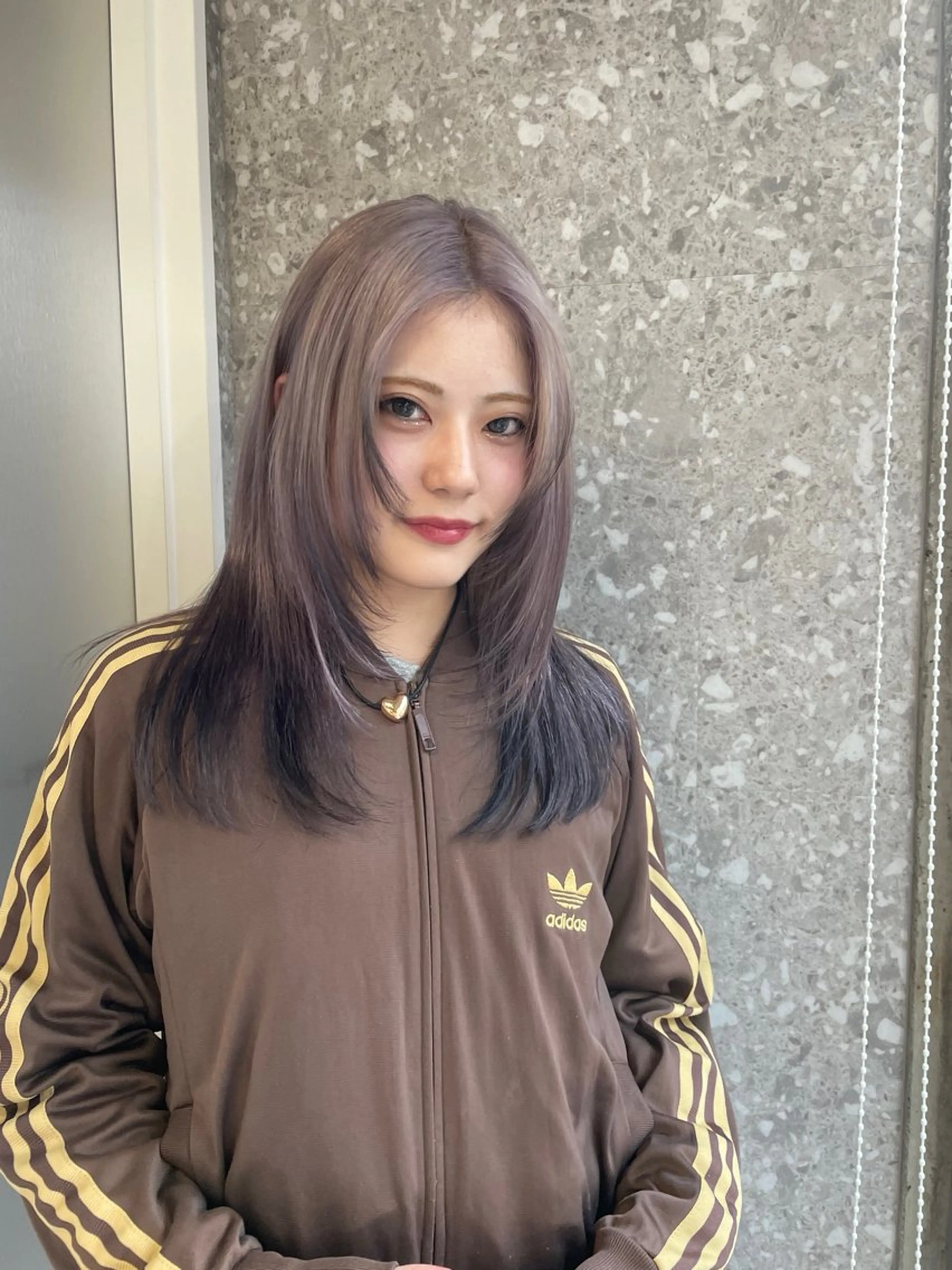 セミロング 顔まわりレイヤー レイヤーカット トリートメント カラーモデル募集中 Rei🐈‍⬛/大宮のヘアスタイル