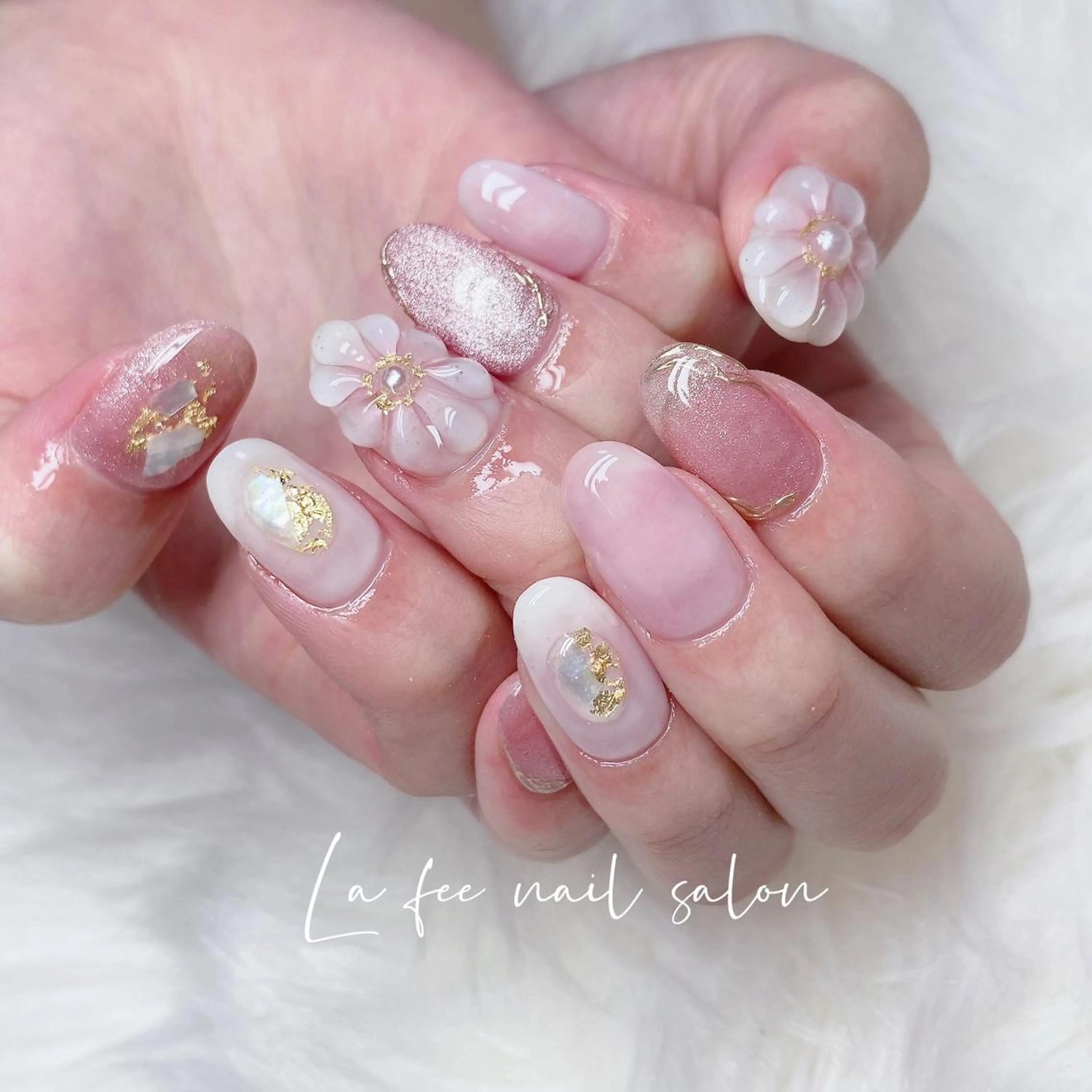 ネイル ハンドネイル ハンドケア La feeのネイルデザイン