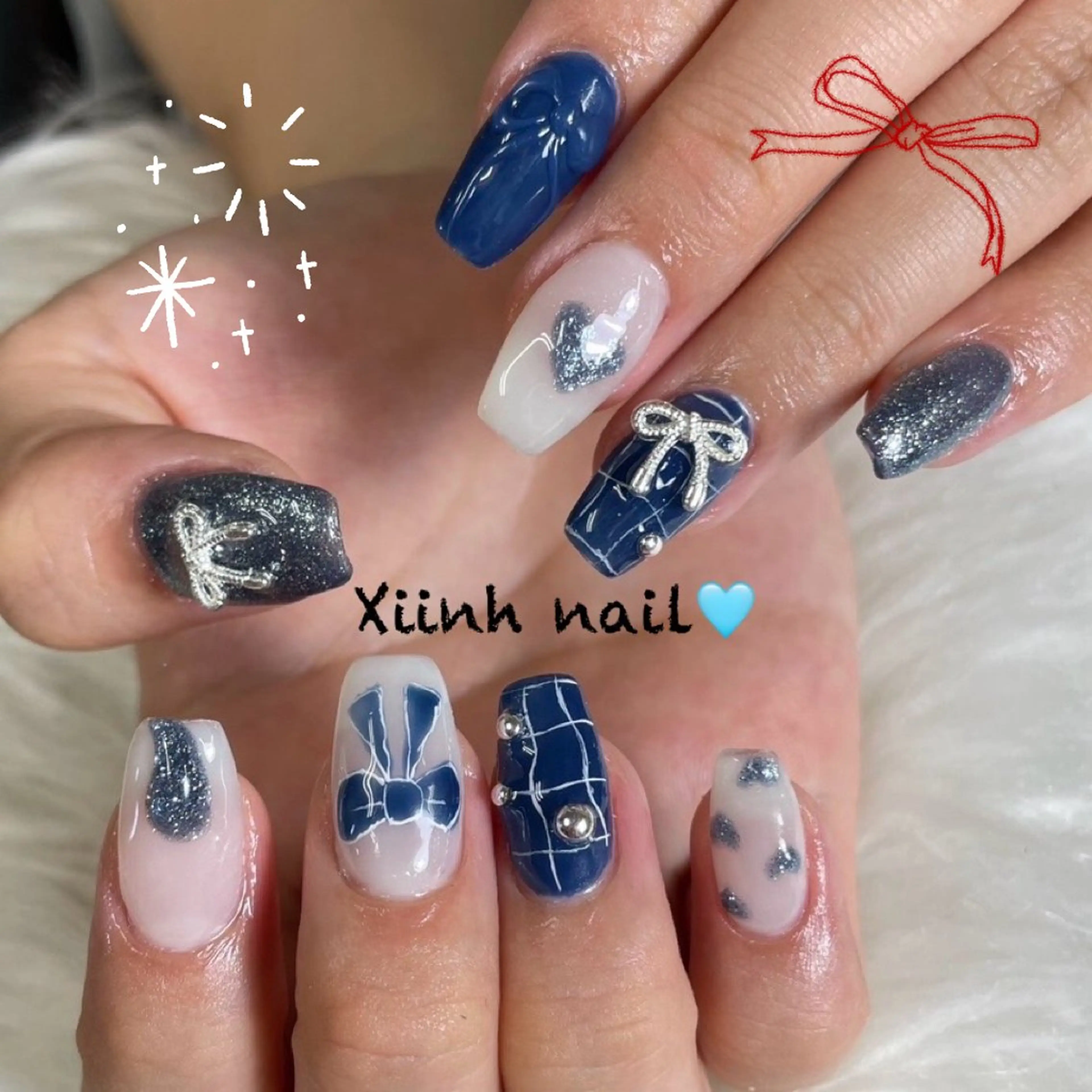 ネイル チークネイル 桜ネイル フットネイル ジェルネイル ハロウィン ハンドネイル XIINH NAIL SALONのネイルデザイン