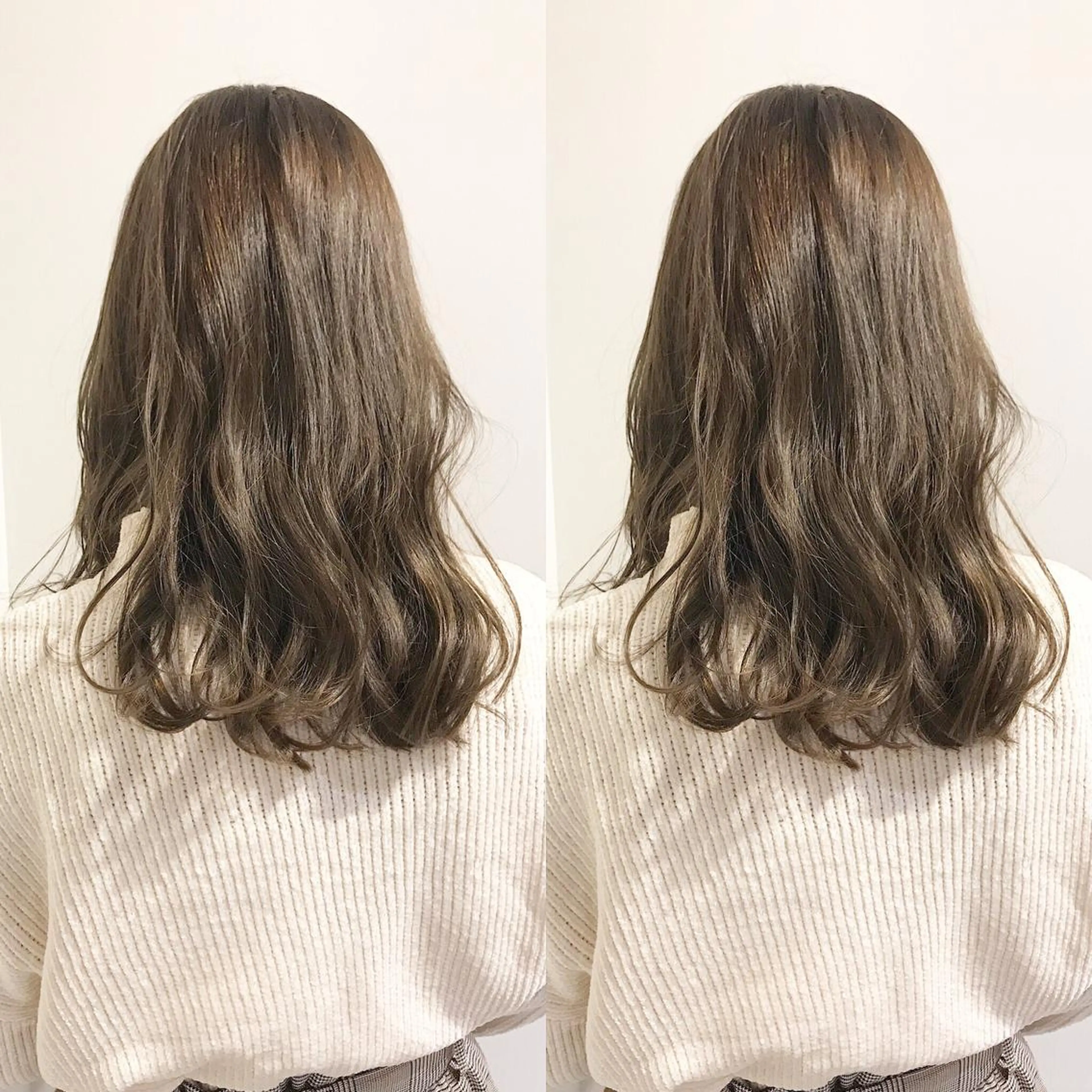 ロング カラー ベージュカラー ヘアカラー トリートメント ショートヘア💫 ハイトーン西田拓馬のヘアスタイル