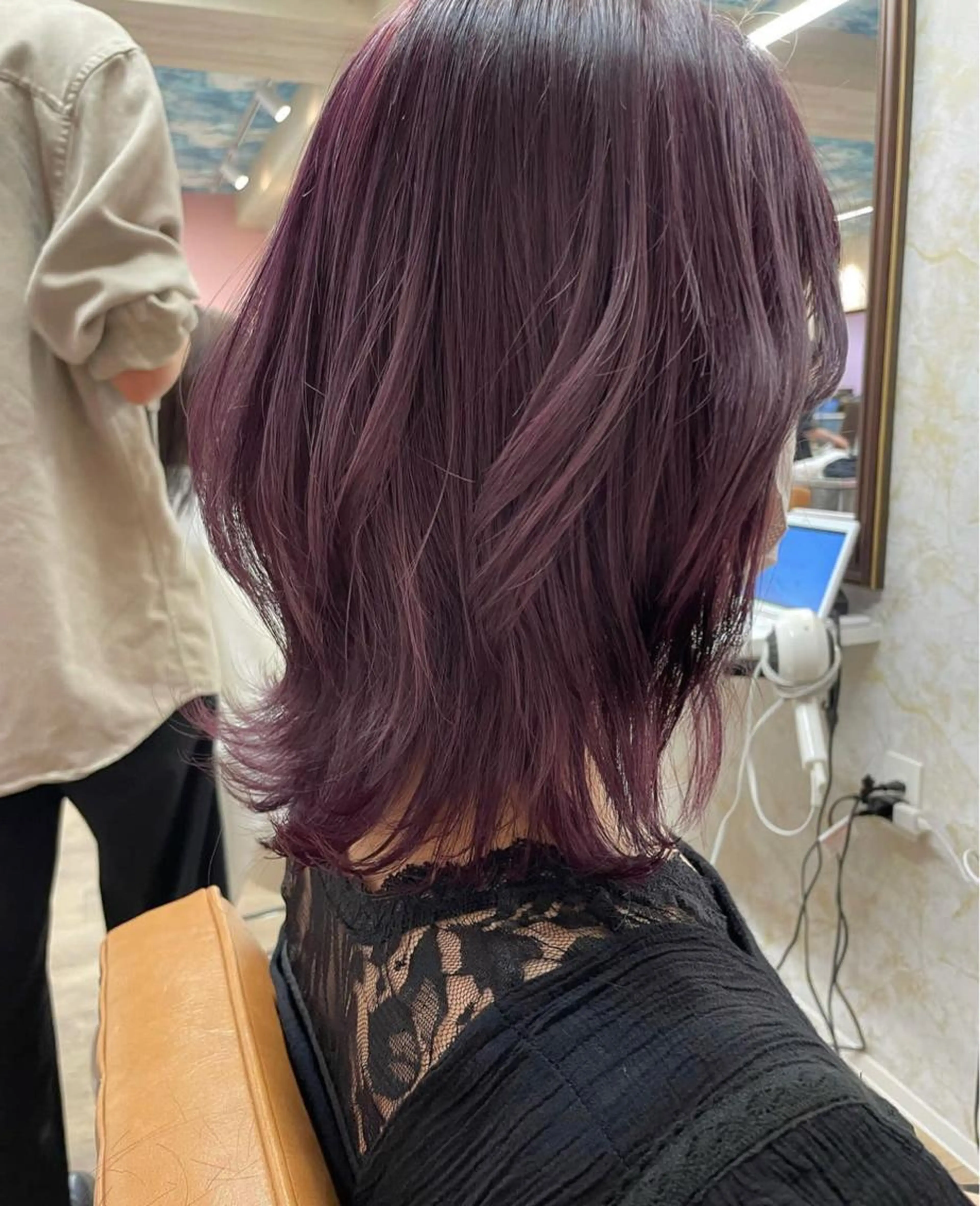 【艶髪に✨】艶カラー💧＋4ステップトリートメント🍯の写真