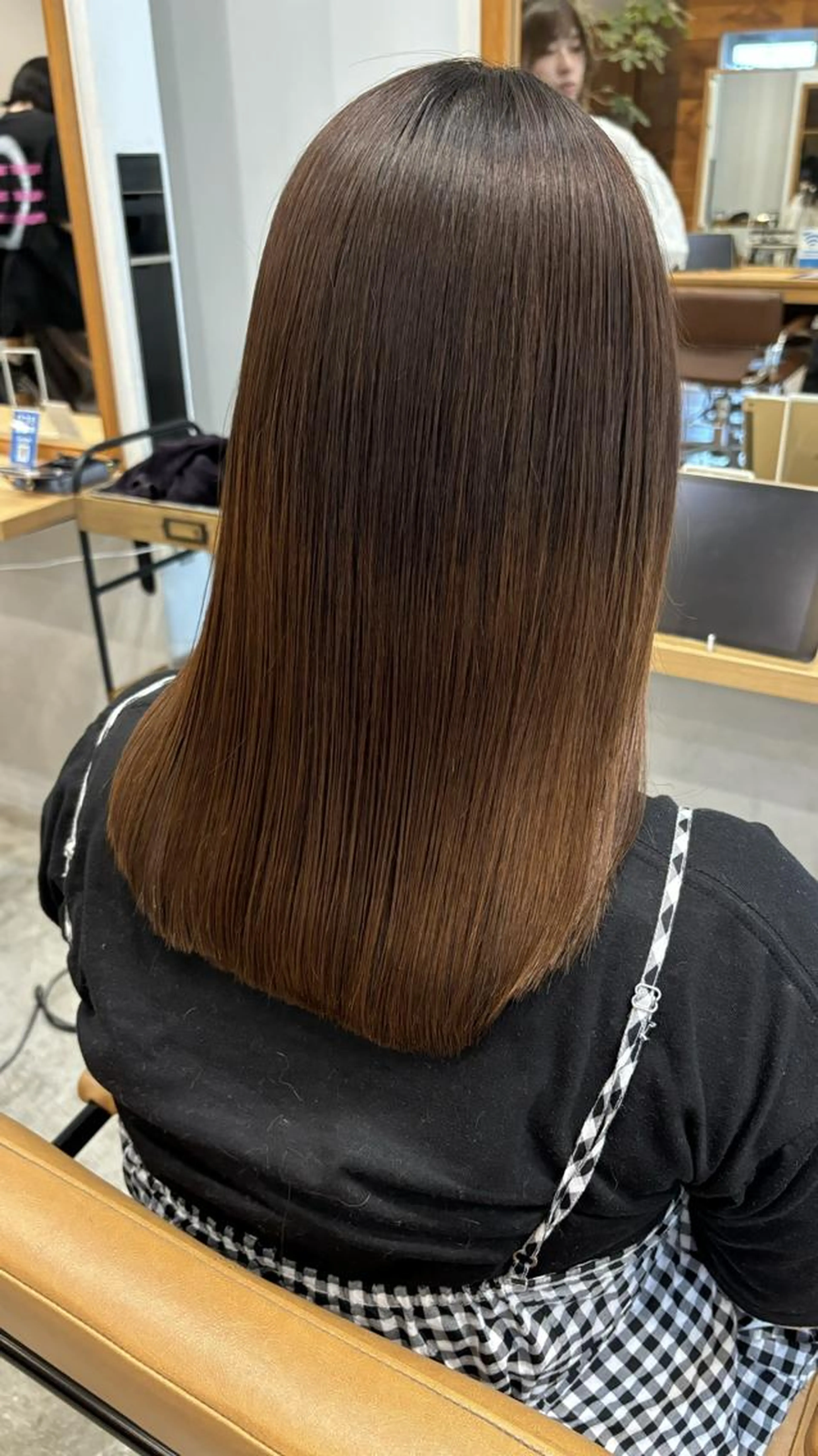 透明感カラー＋似合わせカット+お試し髪質改善トリートメント💎の写真