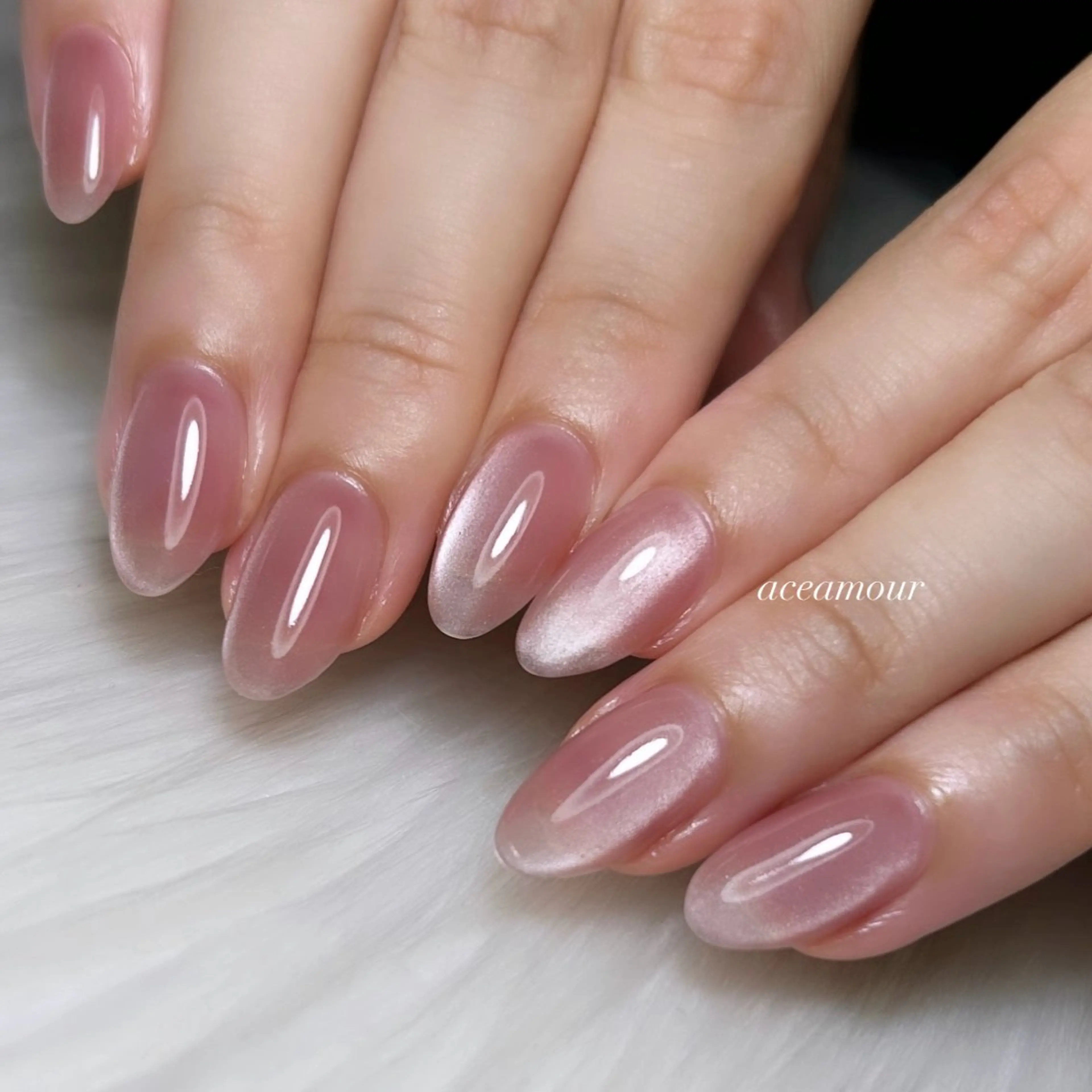 ネイル ハンドネイル ネイル/耳つぼ /新ホワイトニングのネイルデザイン