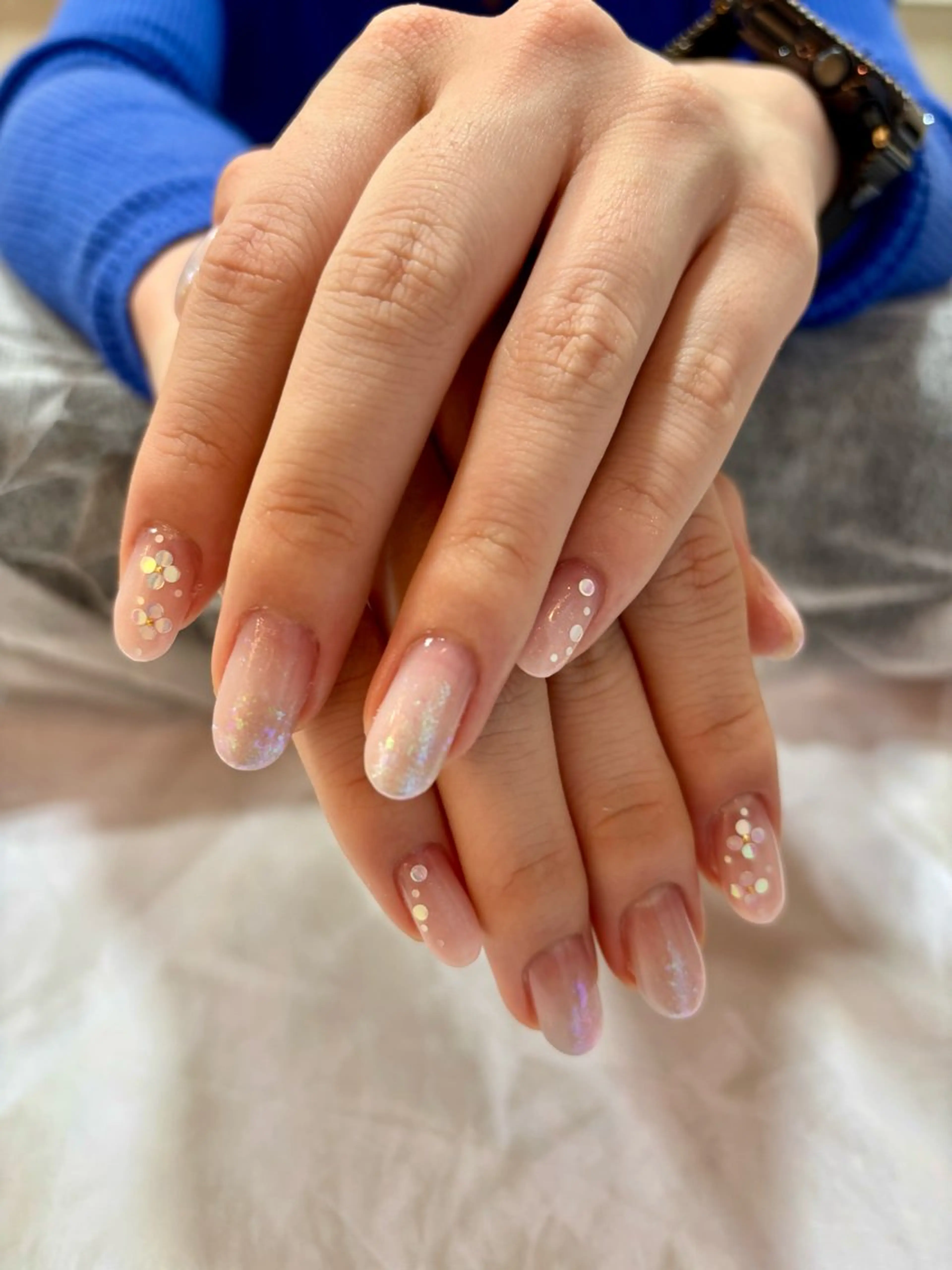 ネイル フラワーネイル ホログラムネイル KAMIANYUIYA Nail LAB 【カミアンユイヤネイルラボ所属・金澤 藍のネイルデザイン