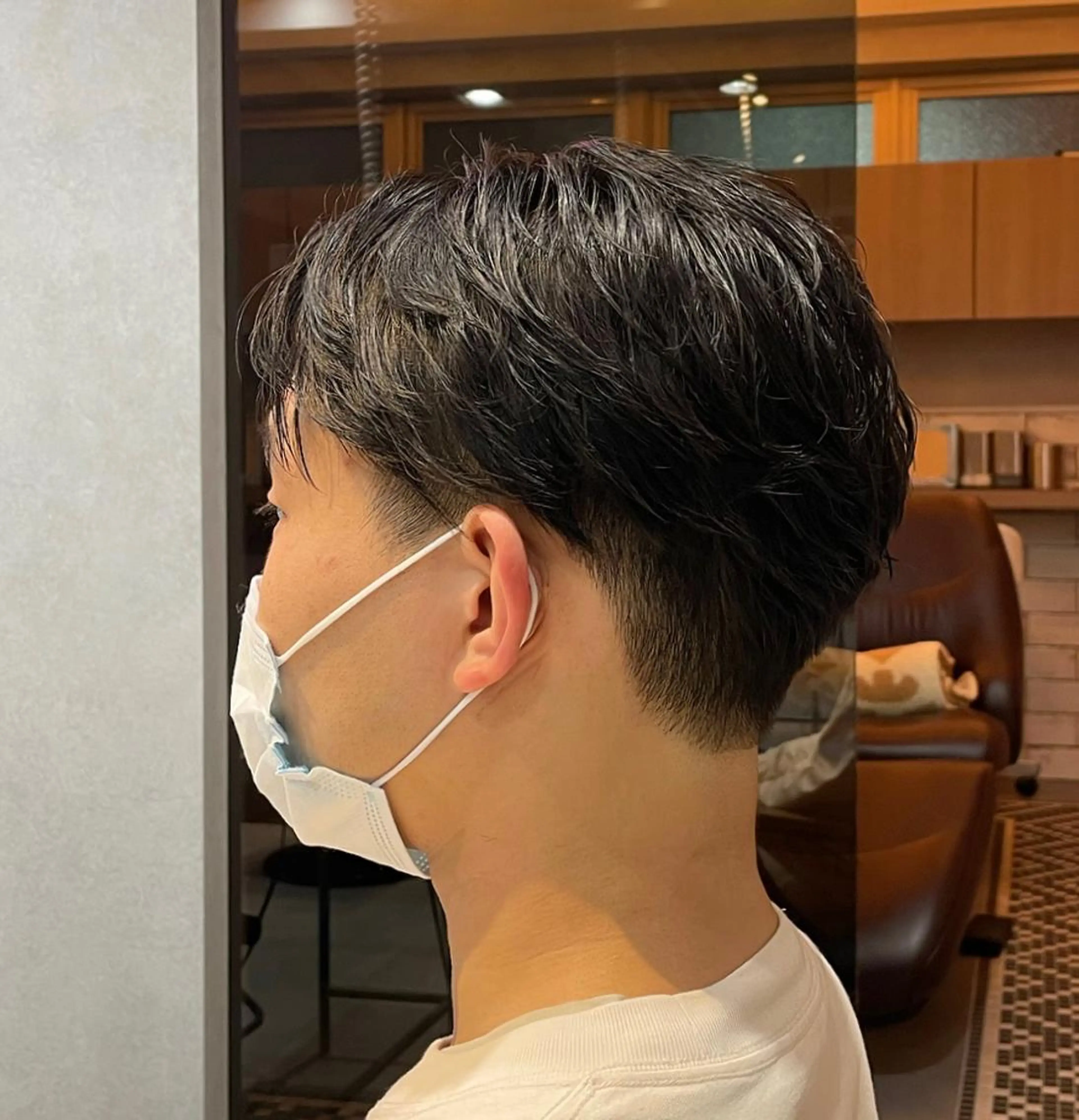 メンズ yumemiレイヤー ‎✴︎ 透明感カラーのヘアスタイル