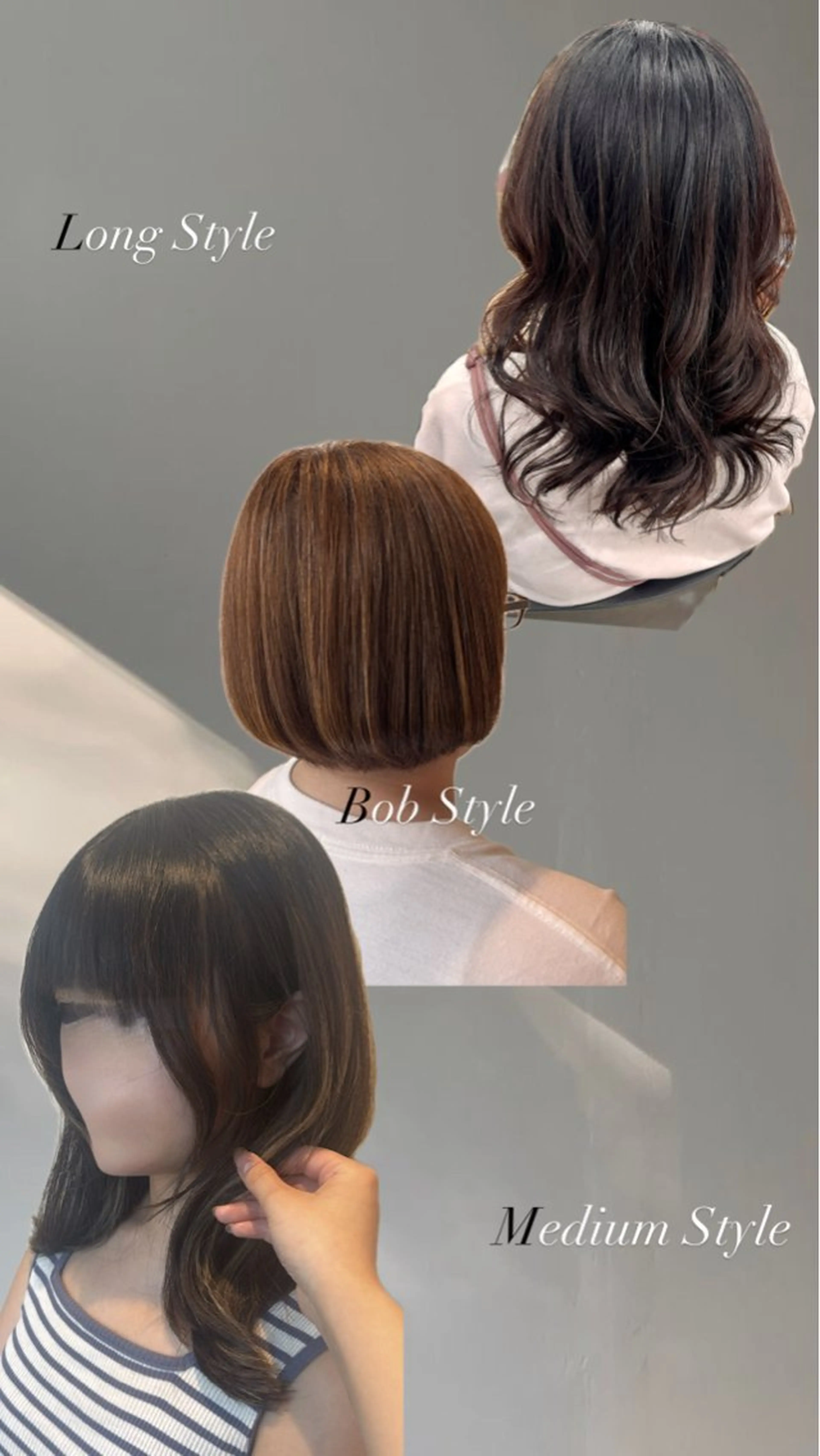 ミディアム NANAMI/海外風 レイヤー/ボブのヘアスタイル