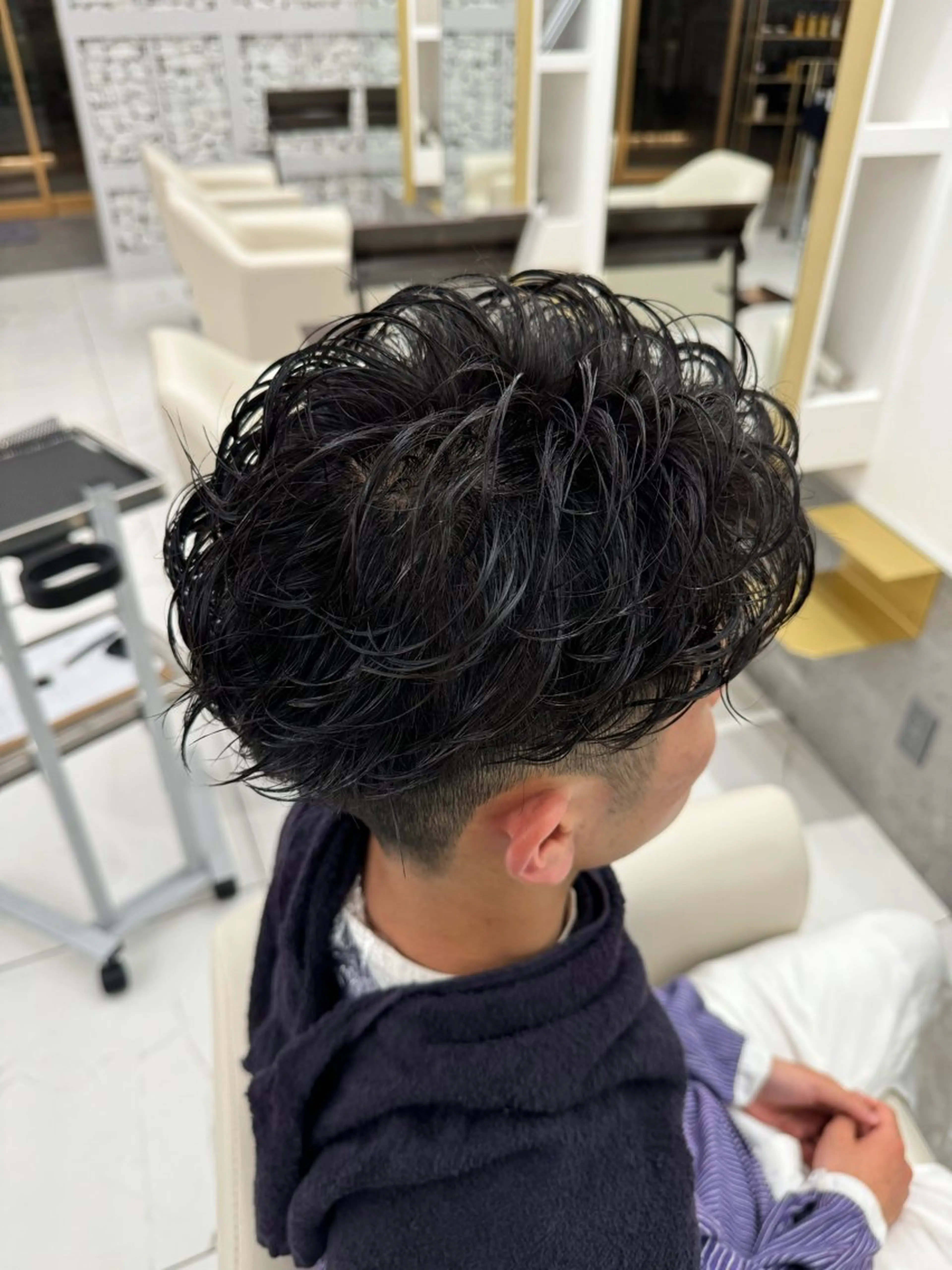 パーマ メンズ ORO千里山店所属・西村 涼のヘアスタイル