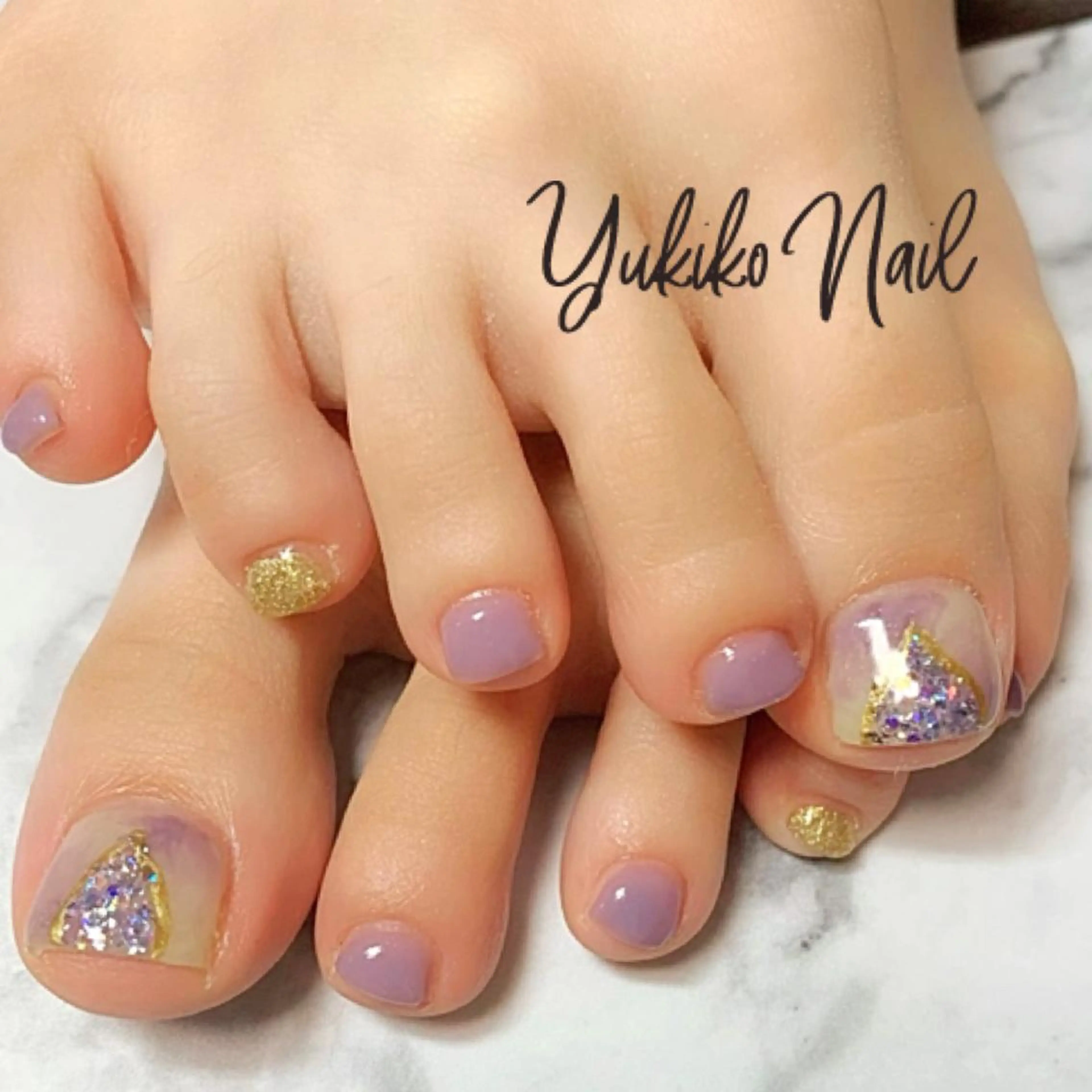 ネイル アートネイル フットネイル フットネイル ユキコ ネイルのネイルデザイン