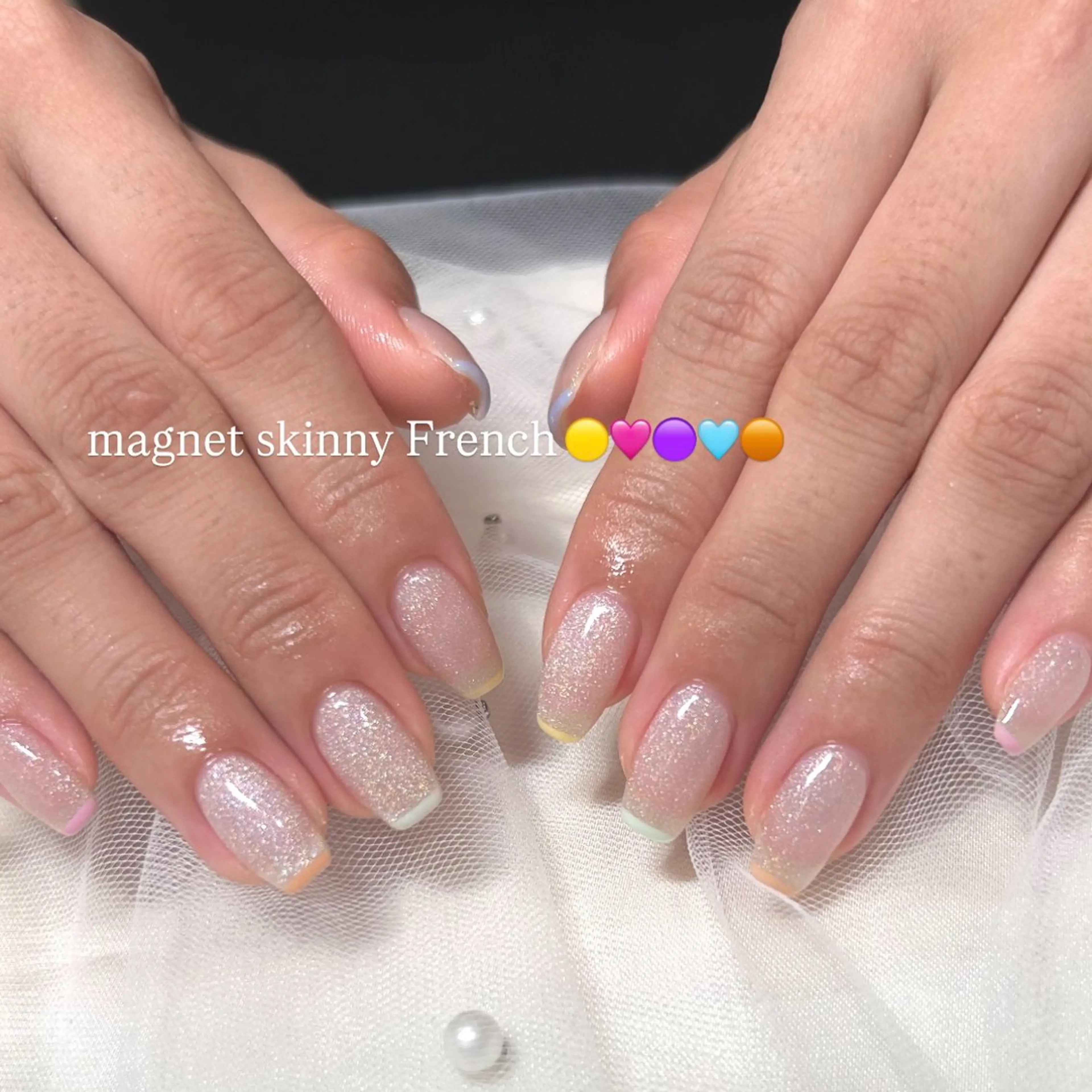 ネイル 長瀬 瑠霞のネイルデザイン