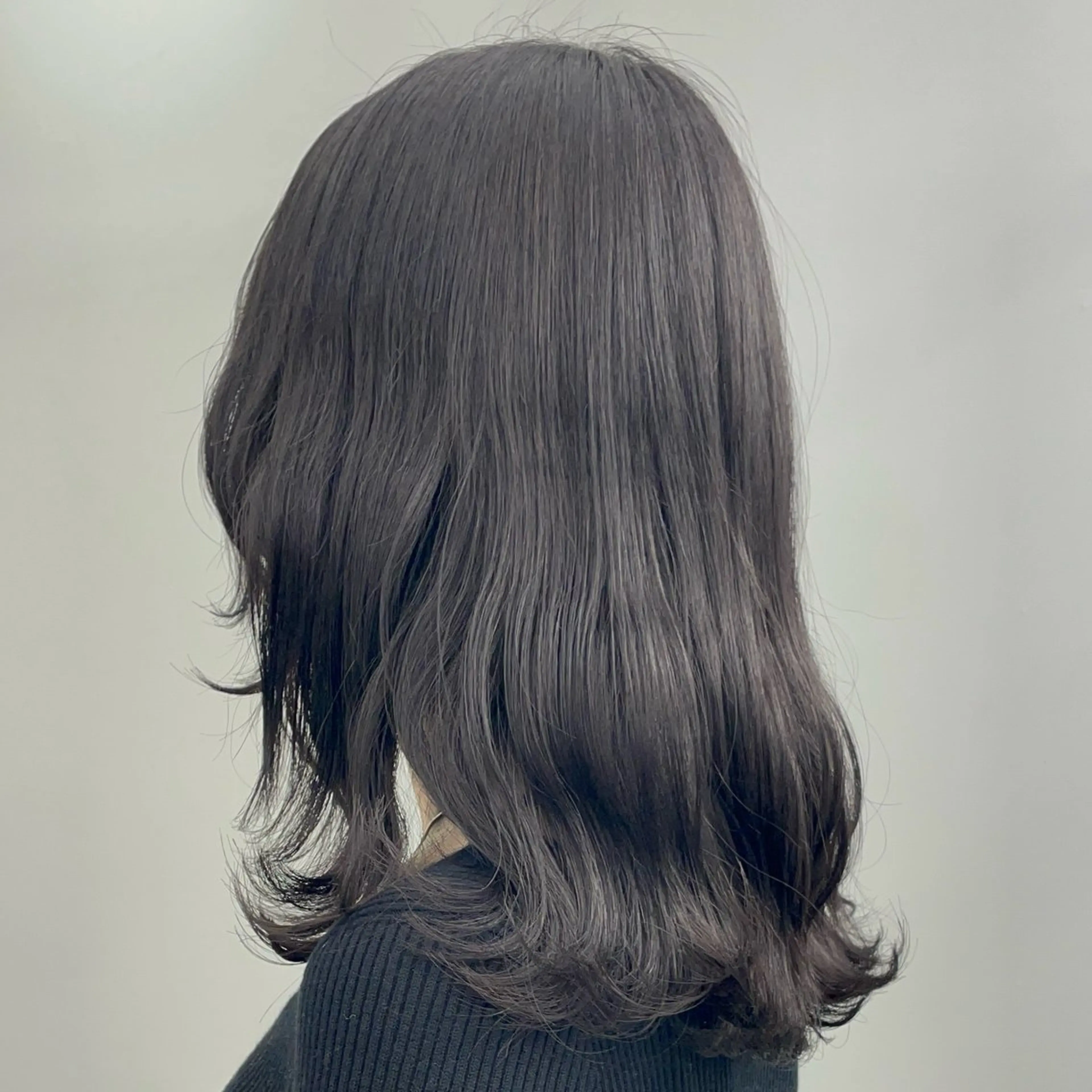 ミディアム カラー 透明感カラー joule 藤原沙綾のヘアスタイル