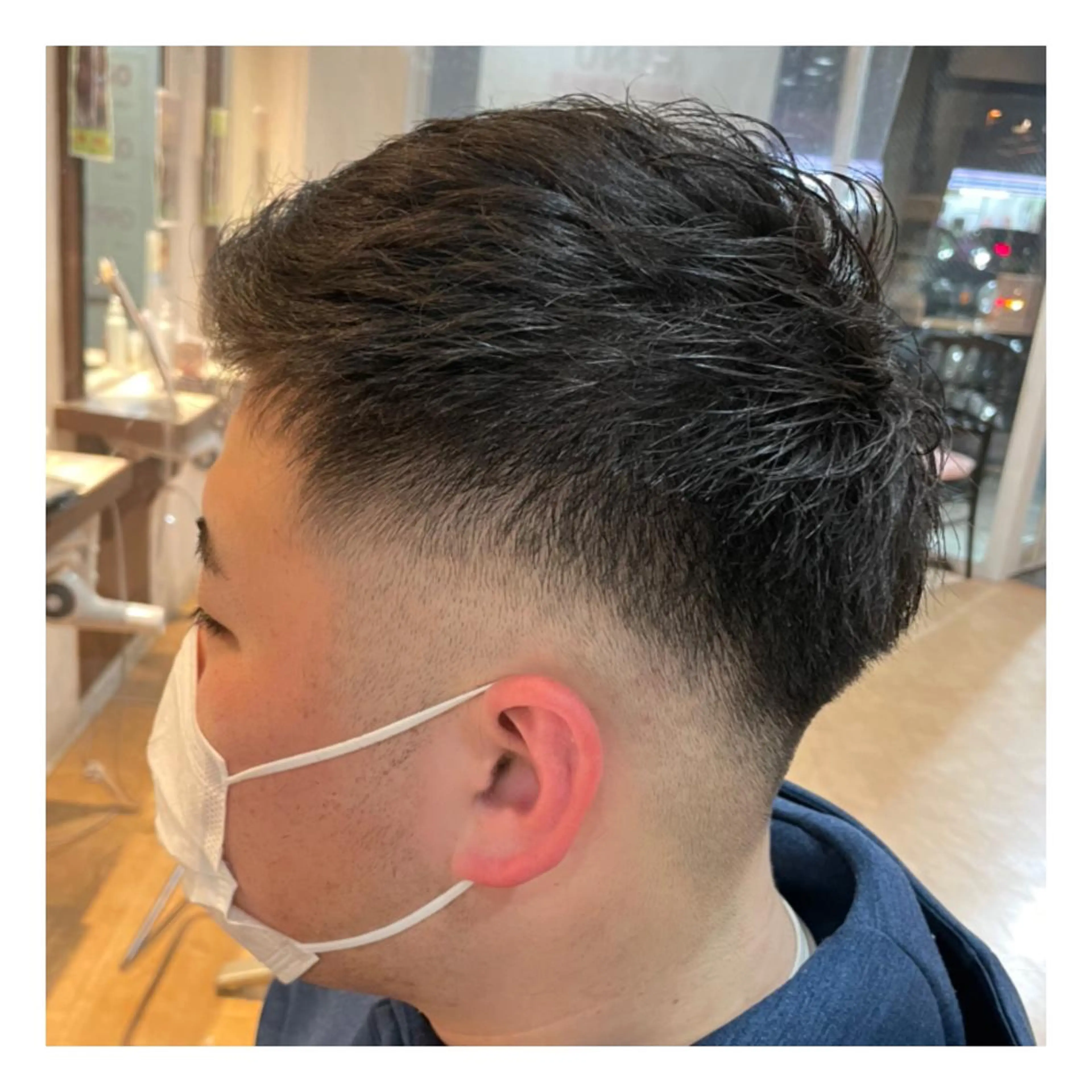 メンズ フェードカット カット 🦖稲葉菜月🦖 異動しましたのヘアスタイル