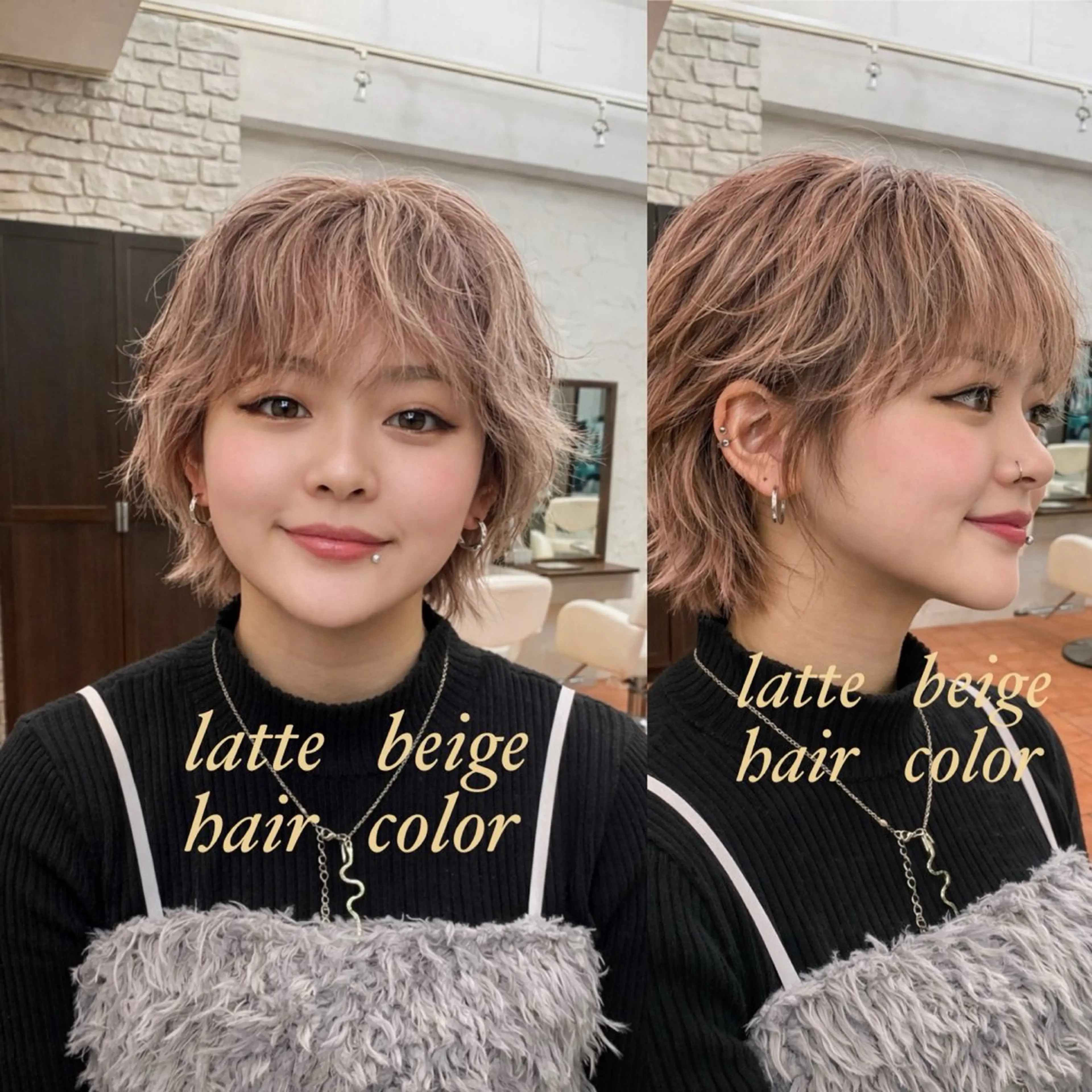 ショート カラー カット ヘアカラー トリートメント M.SLASH 辻 孝志のヘアスタイル