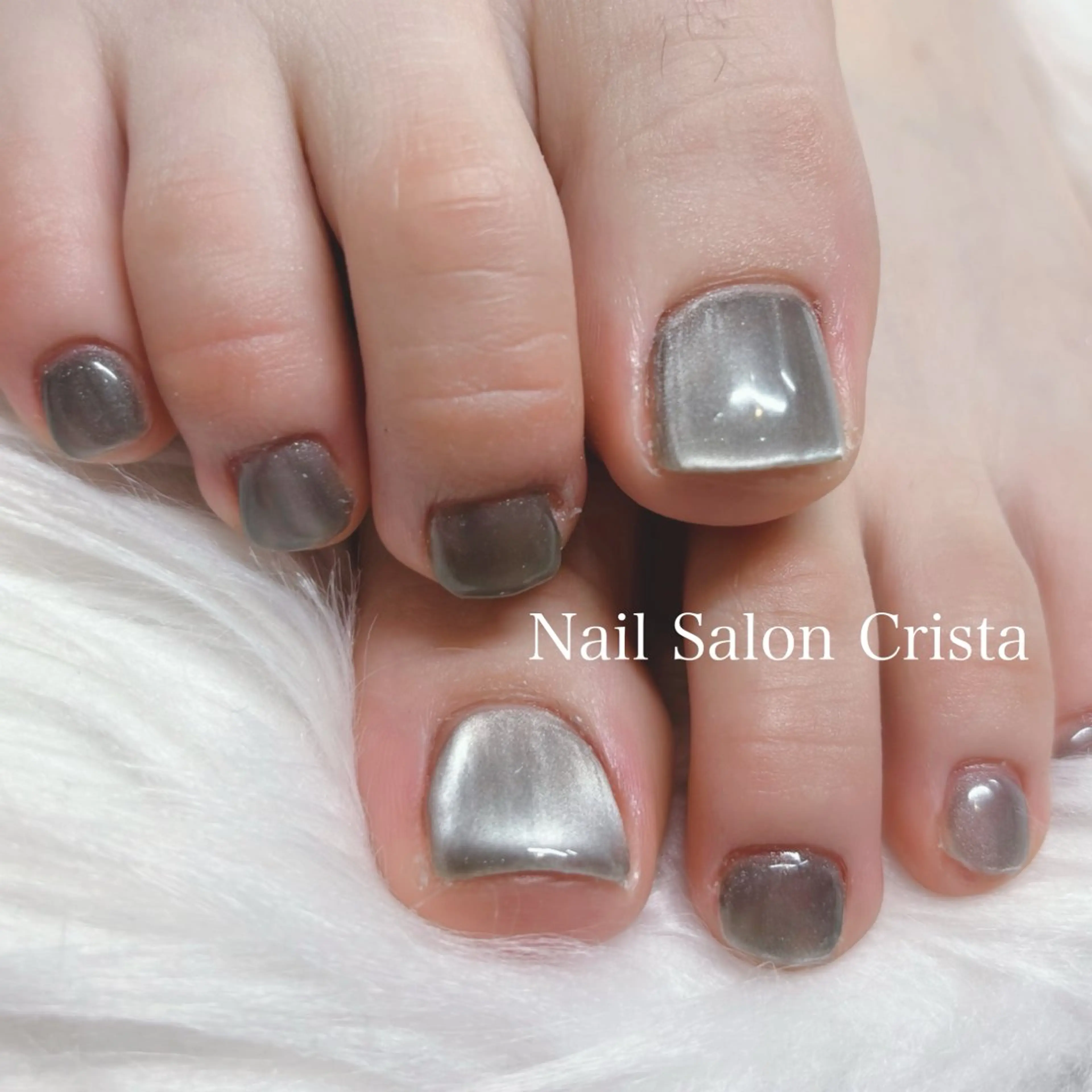 ネイル フットネイル NAILSALON CRISTA所属・🤍CRISTA yui🤍のネイルデザイン