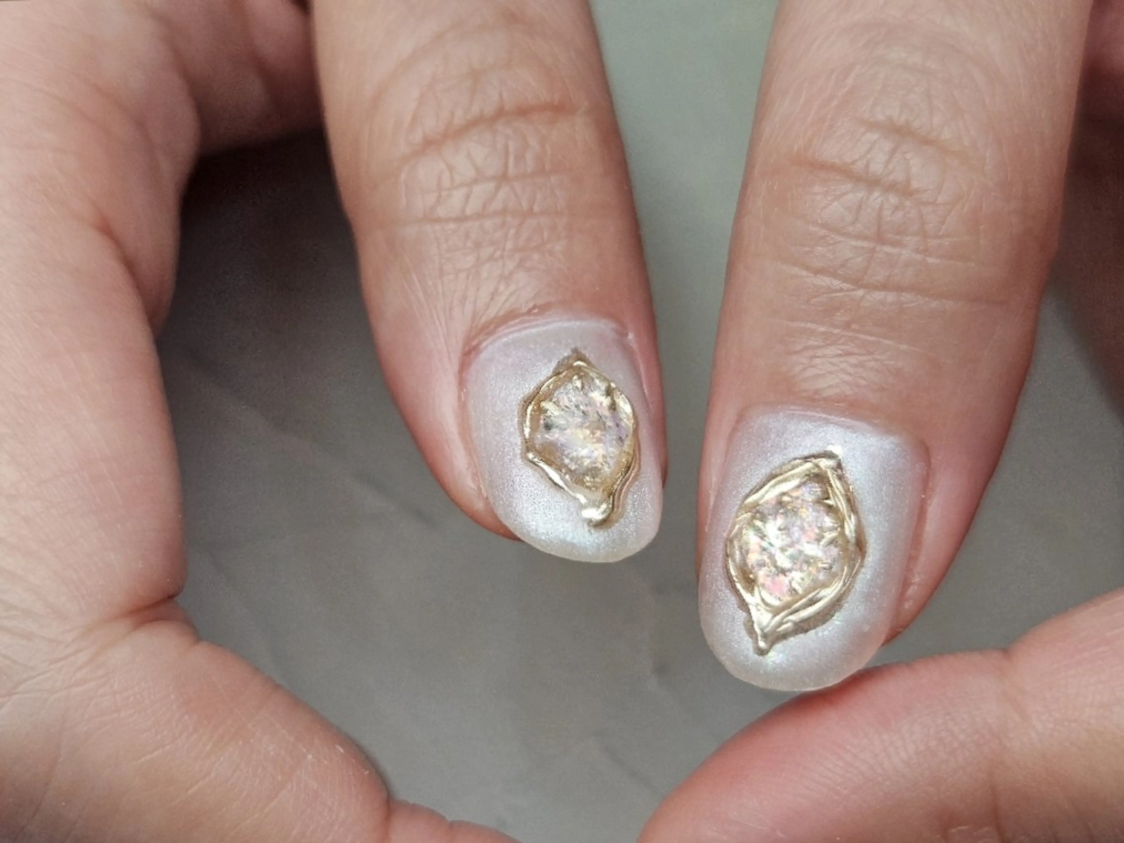 ネイル ラヴィアン ローズのネイルデザイン