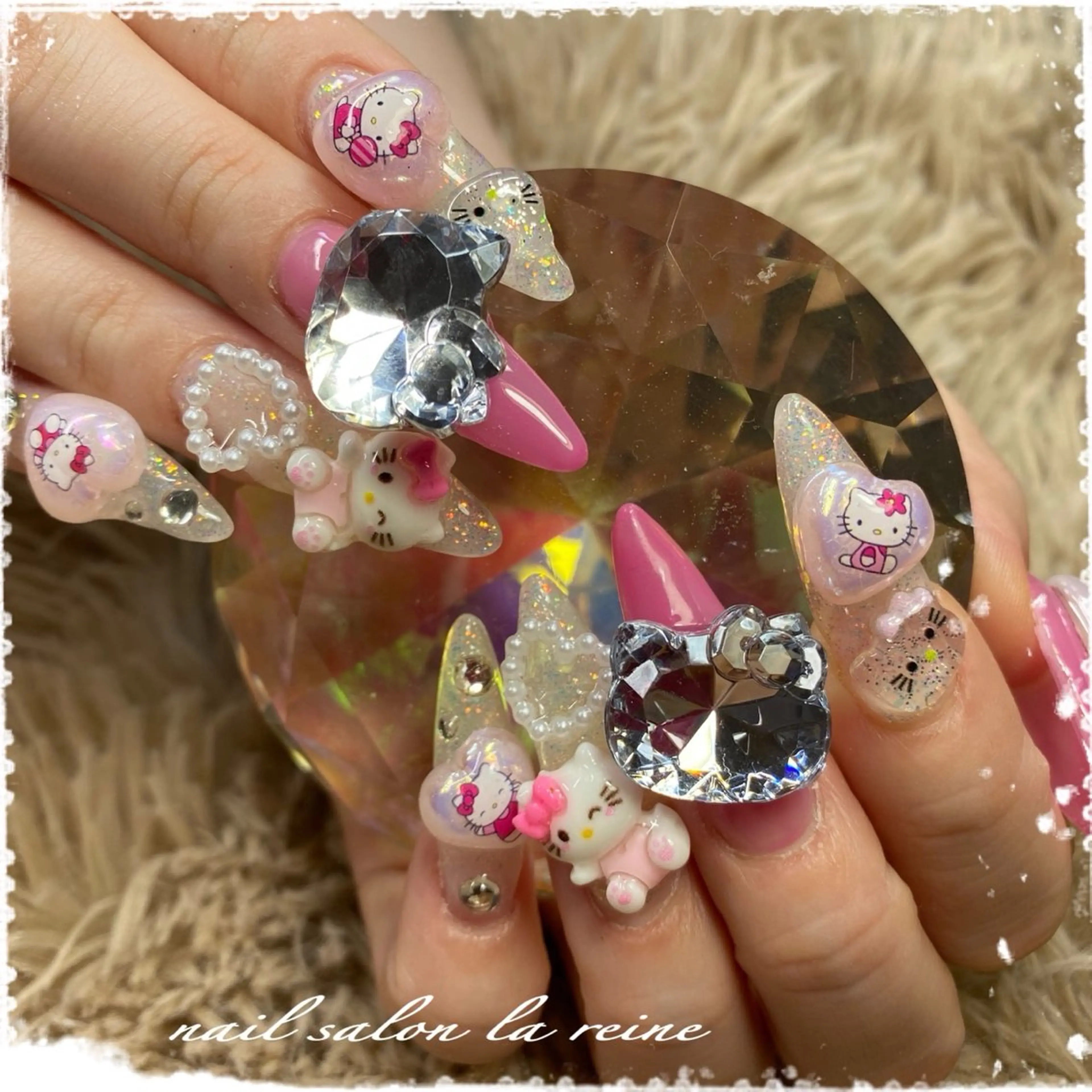 ネイル ハンドネイル nail salon  la reine所属・nail salon la reineのネイルデザイン