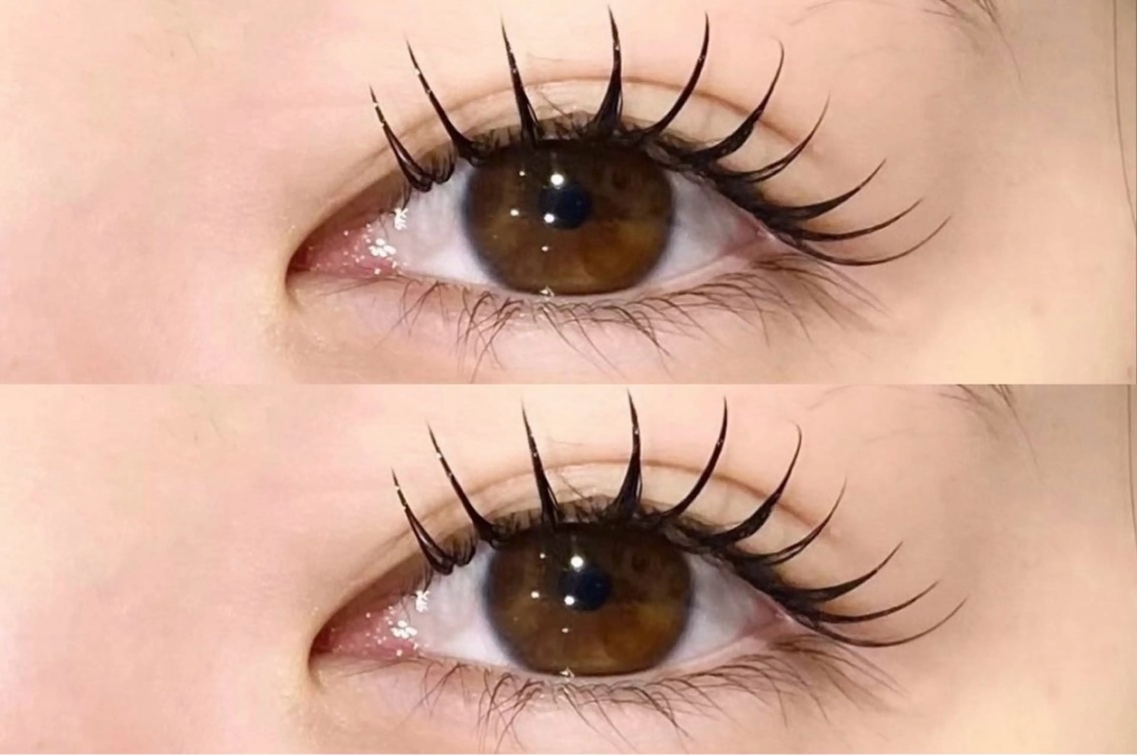 マツエク・マツパ eve🐰束間まつ毛 /透明感カラーのヘアスタイル