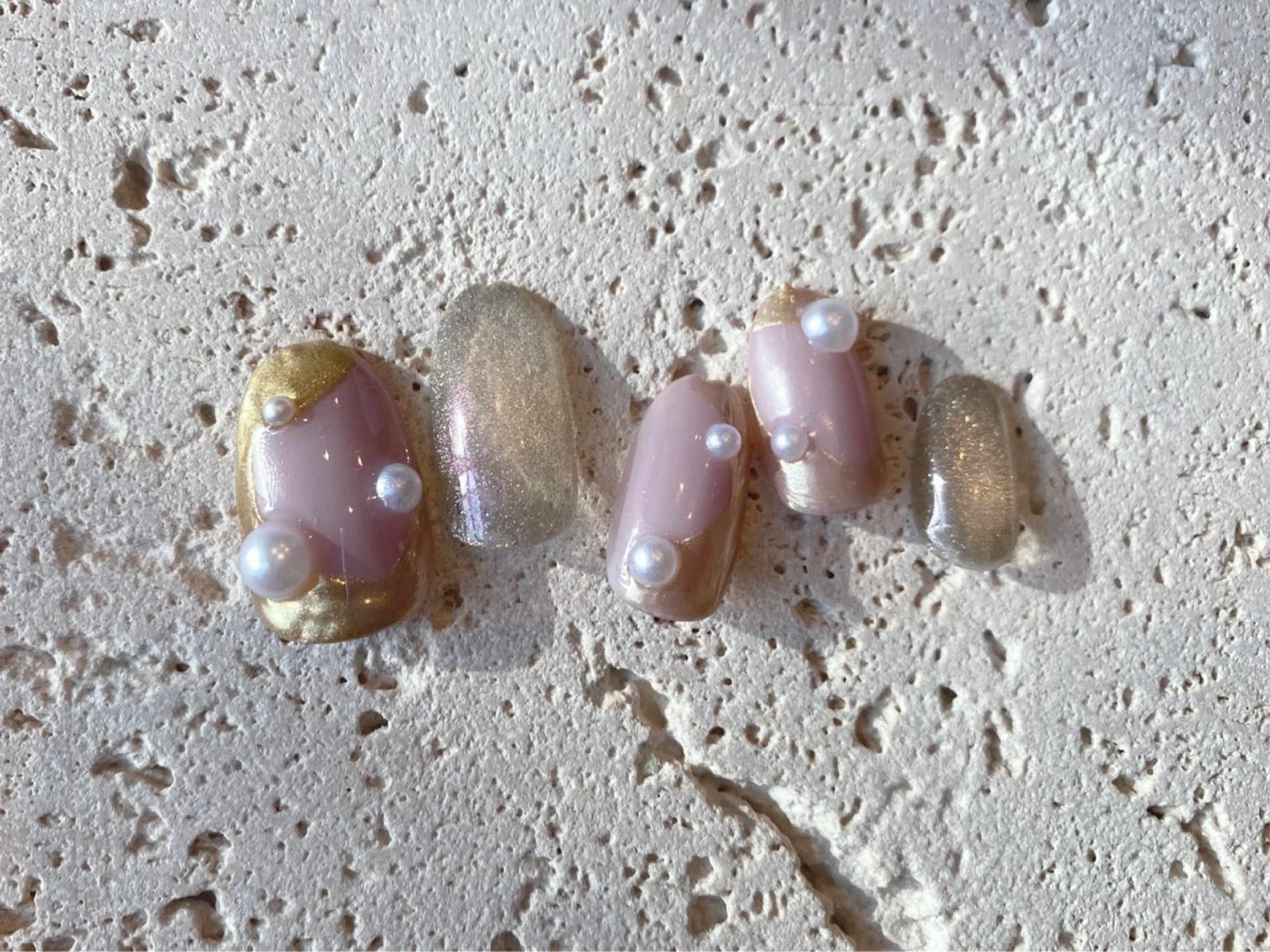 ネイル ニュアンスネイル オフィスネイル nailsalon Única　ウニカのネイルデザイン