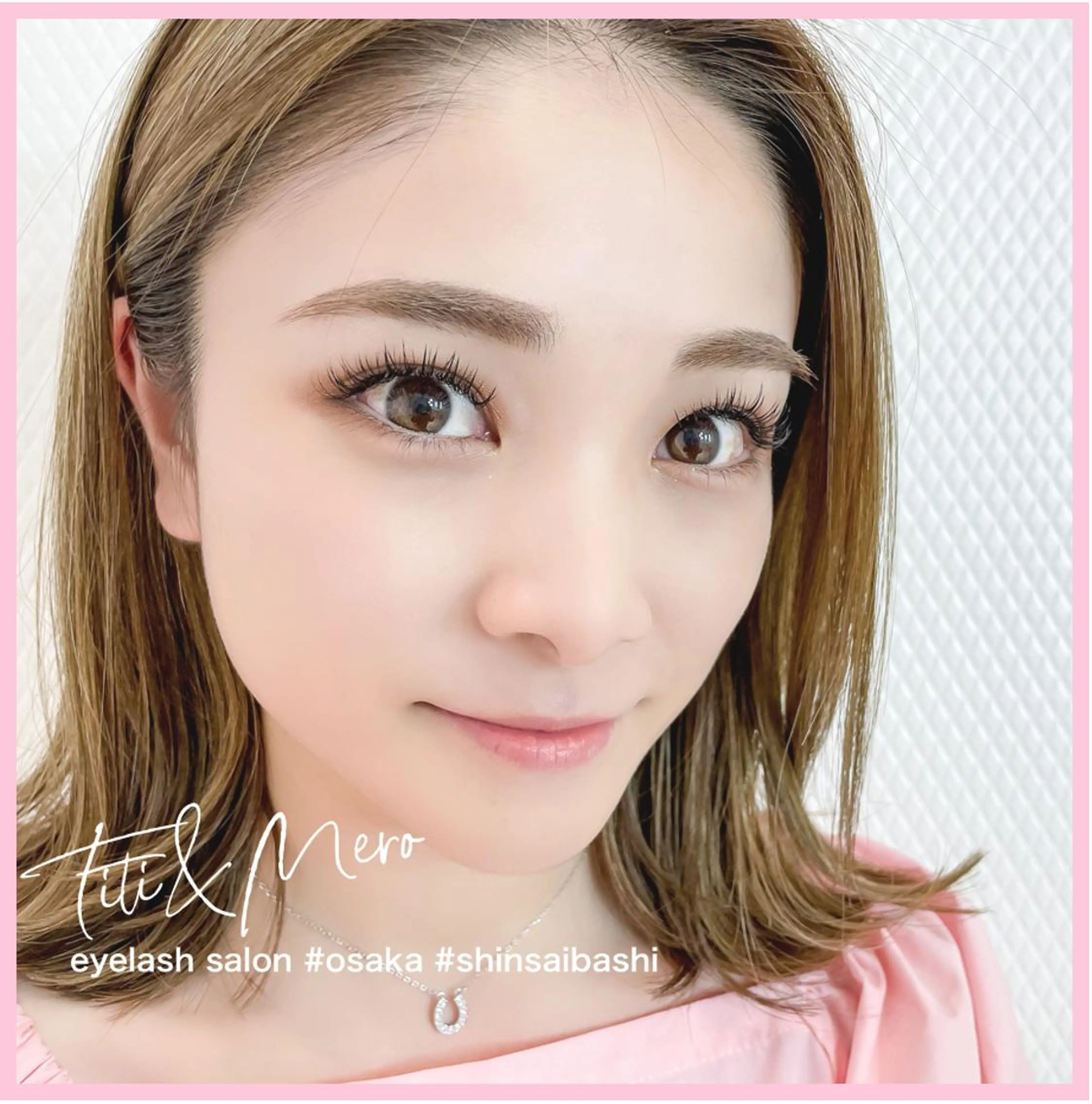 マツエク・マツパ バインドロック フラットラッシュ ナチュラル Miliy eyelash beaute所属・Miliy beaute 山原のマツエク・マツパデザイン