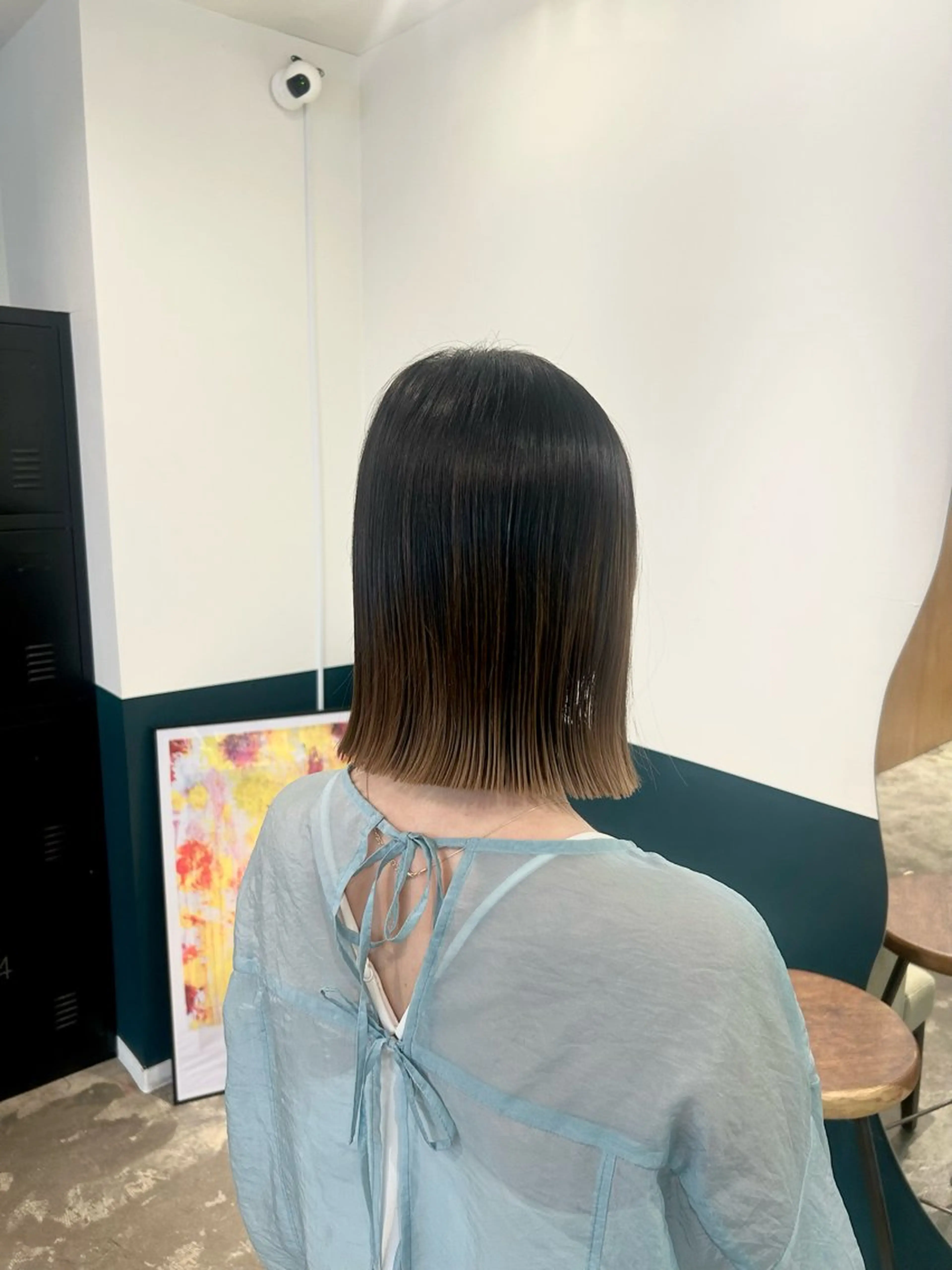 ミディアム ボブ 大川 麻尋のヘアスタイル