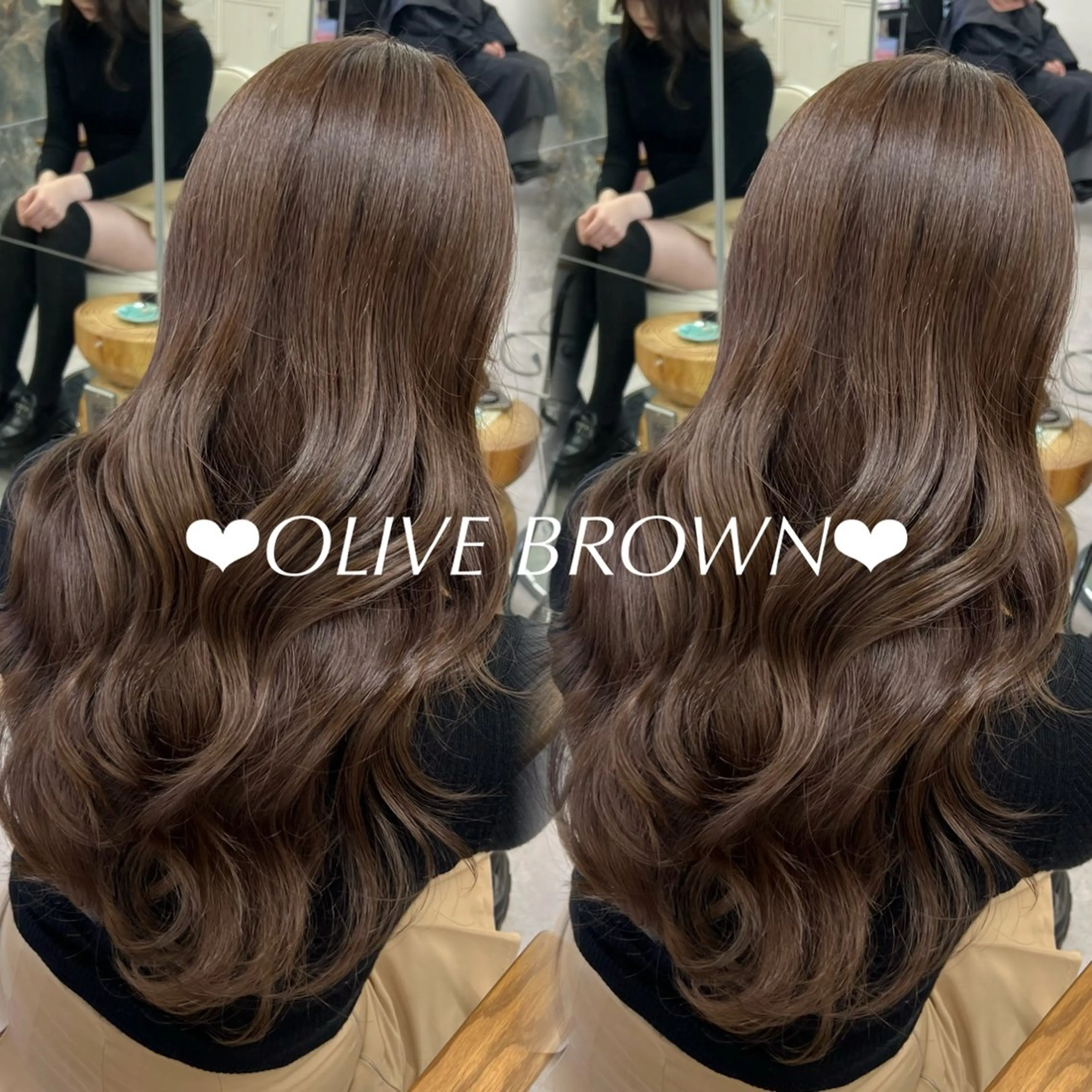 ロング 韓国透明感カラー 🫧SHIHO🫧のヘアスタイル