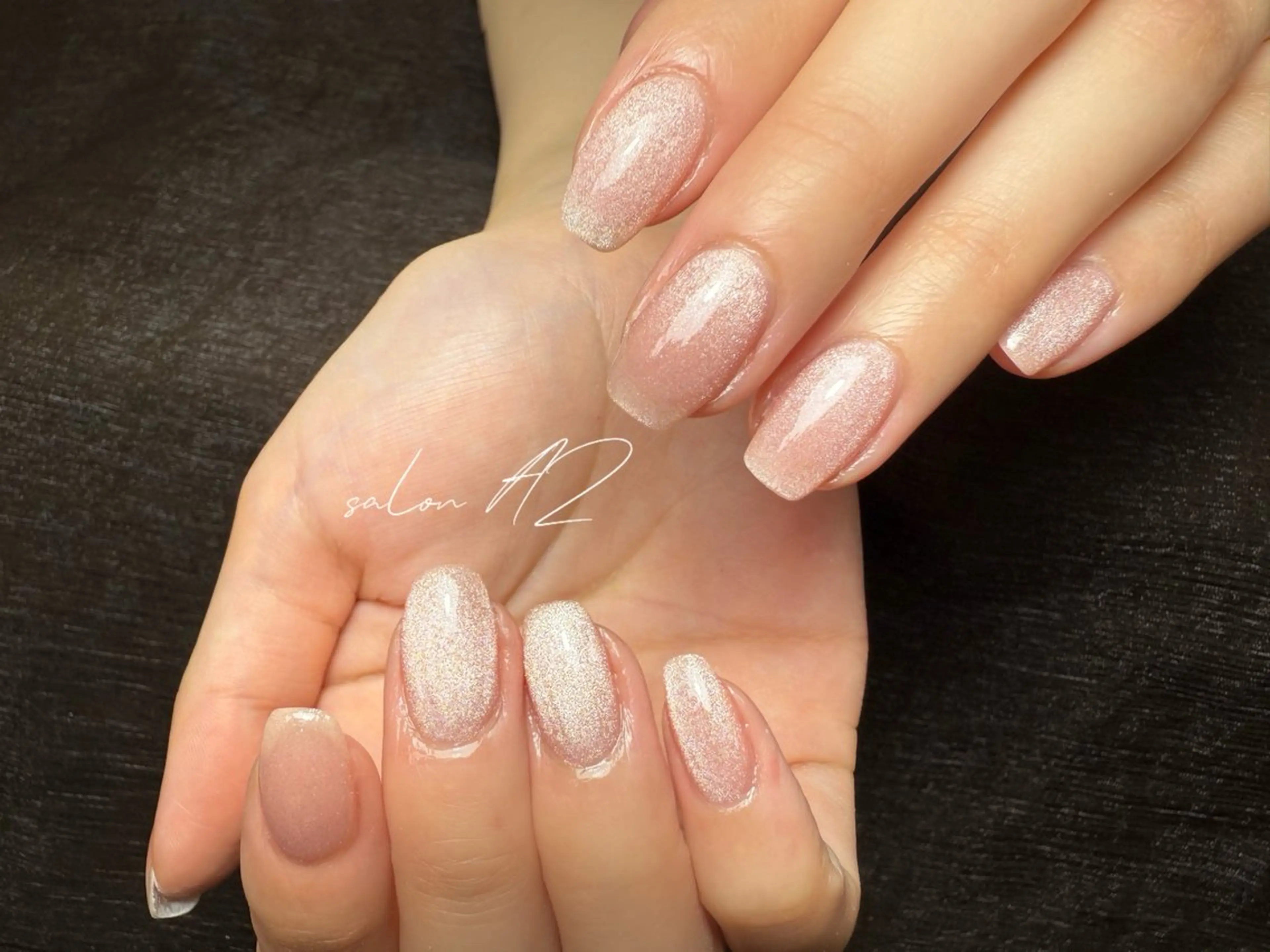 ネイル アートネイル 長さ出し フットネイル フレンチネイル ジェルネイル salon AZのネイルデザイン