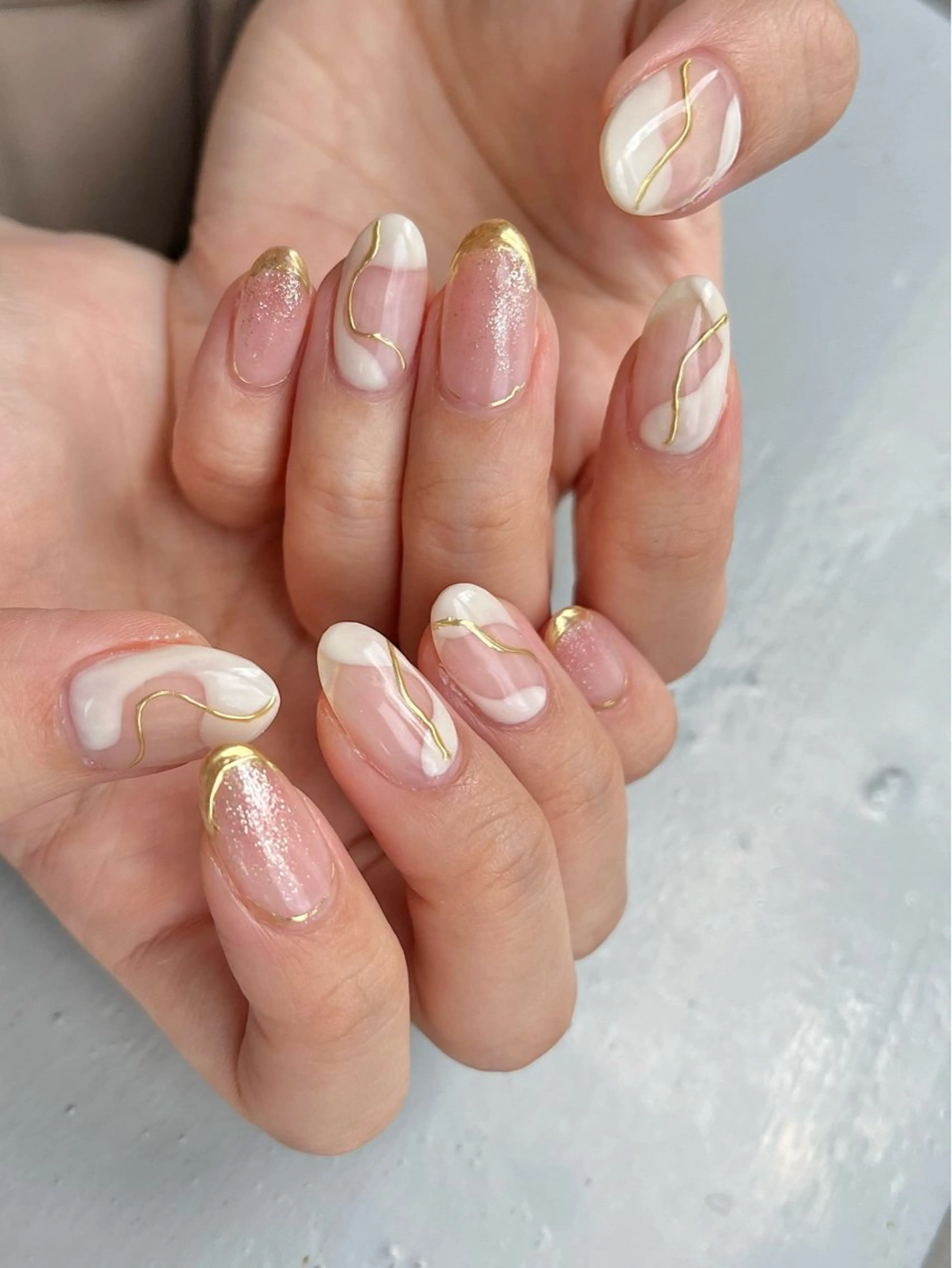 ネイル ハンドネイル フットネイル Nailsalon Fave/Rinaのネイルデザイン
