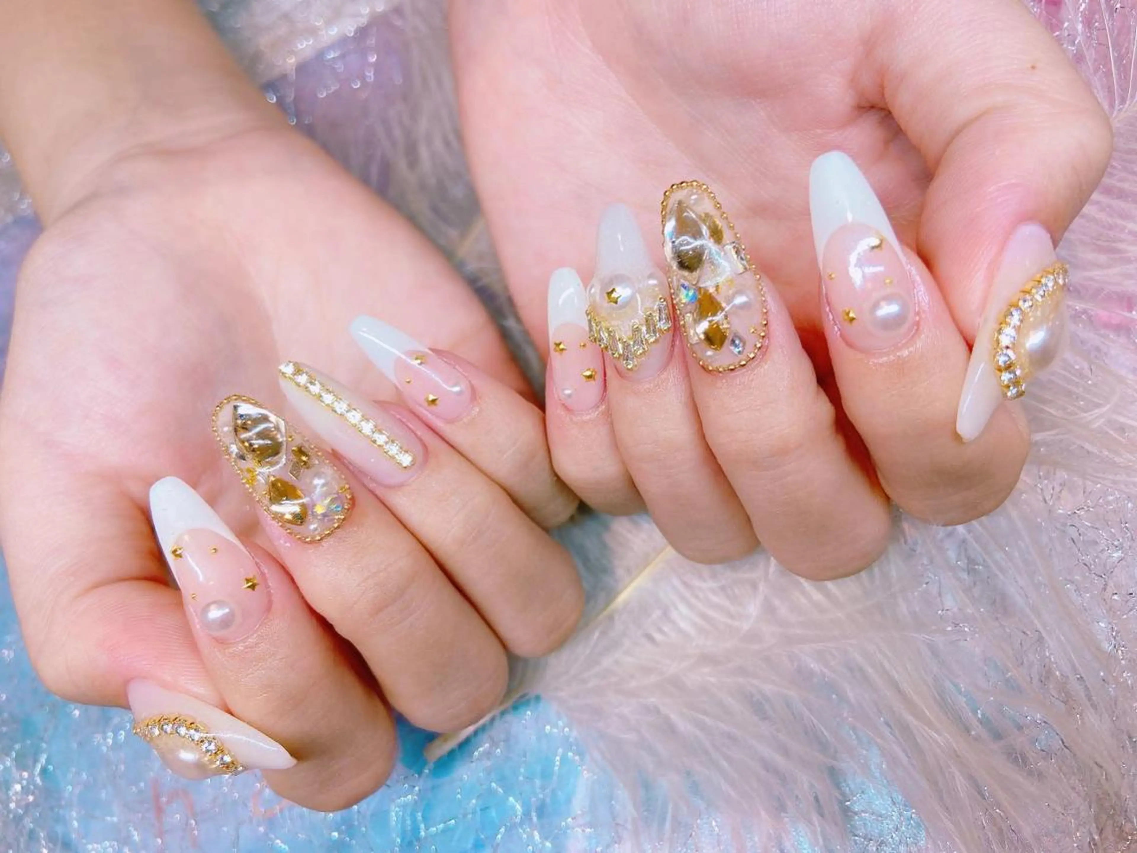 ネイル 長さだし専門店 M2 rikaのネイルデザイン