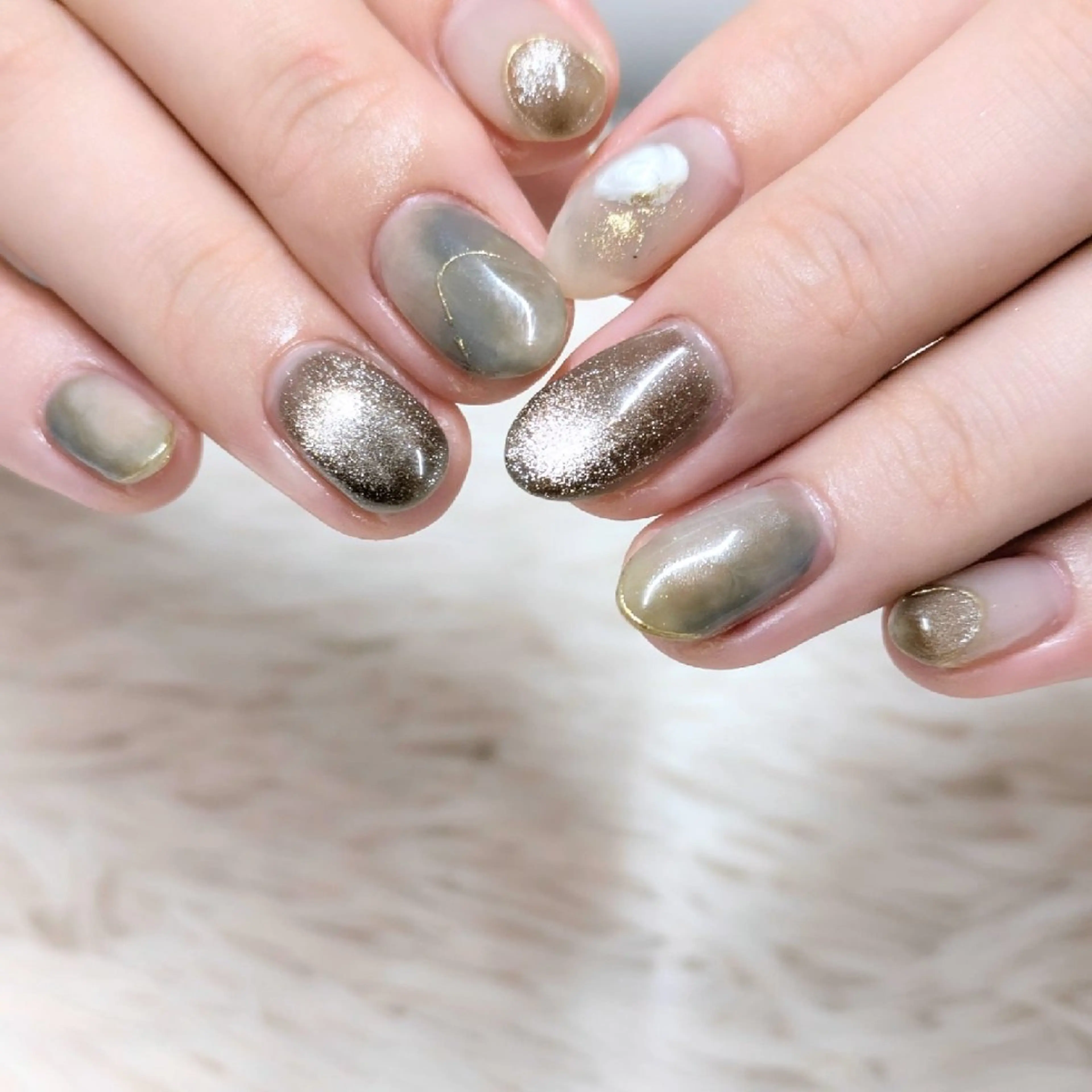 ネイル ハンドネイル 會田 瑠衣のネイルデザイン