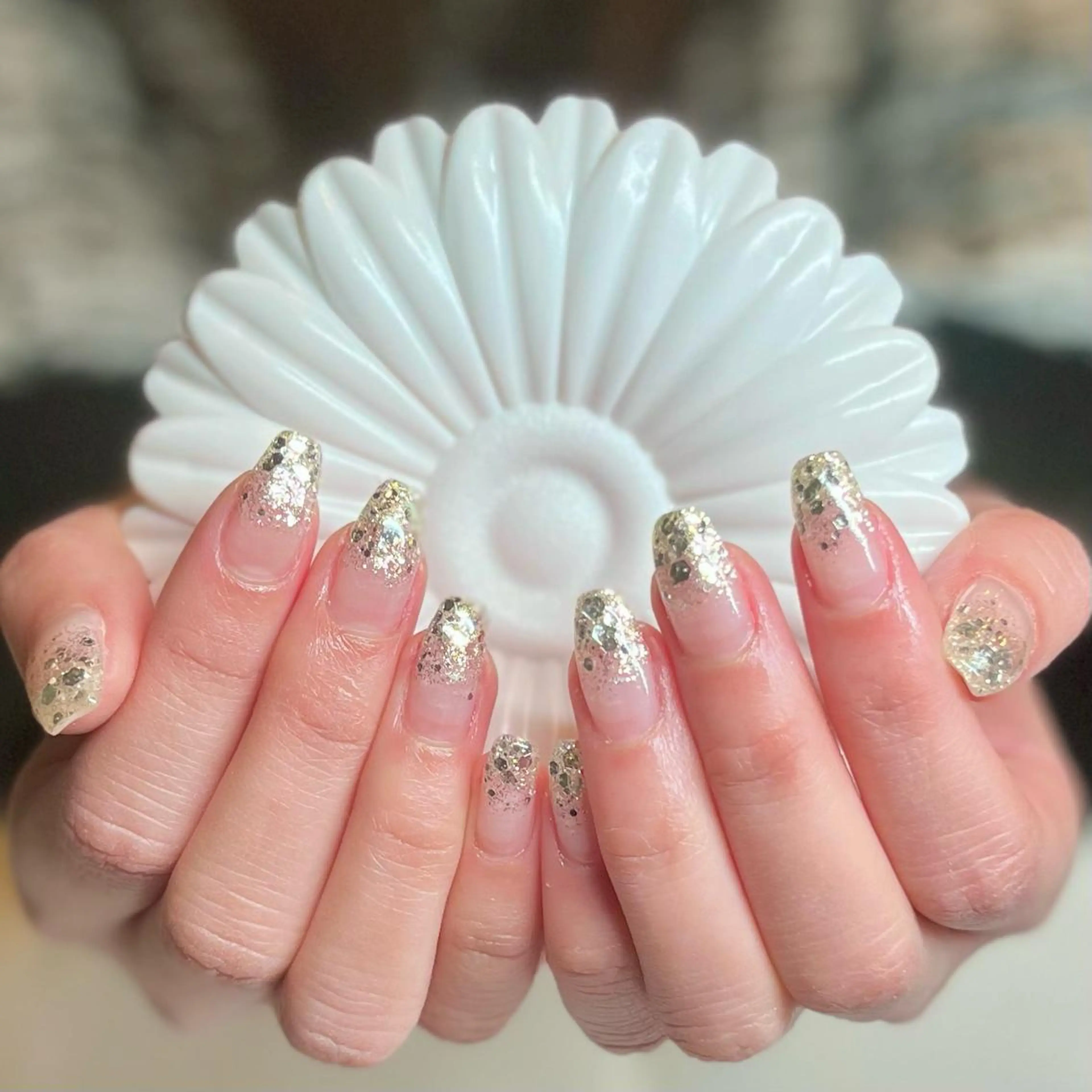 セミロング ネイル アートネイル オフィスネイル ワンカラーネイル ショートネイル ネイルサロン リリーブランシュ所属・森 瑞紀のネイルデザイン