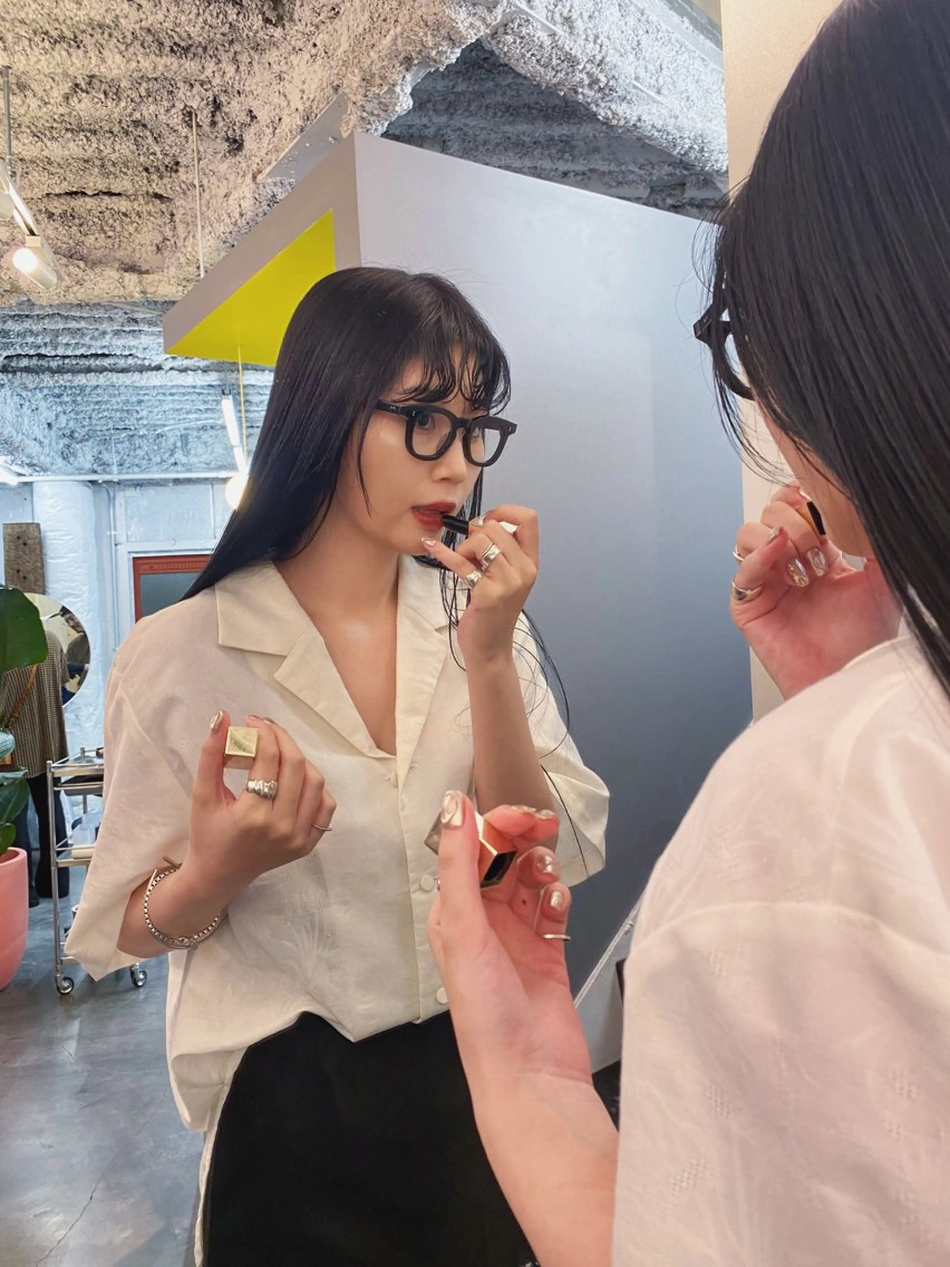 ロング カラー カット ヘアカラー レイヤー/パーマ /ウルフ/nabeのヘアスタイル