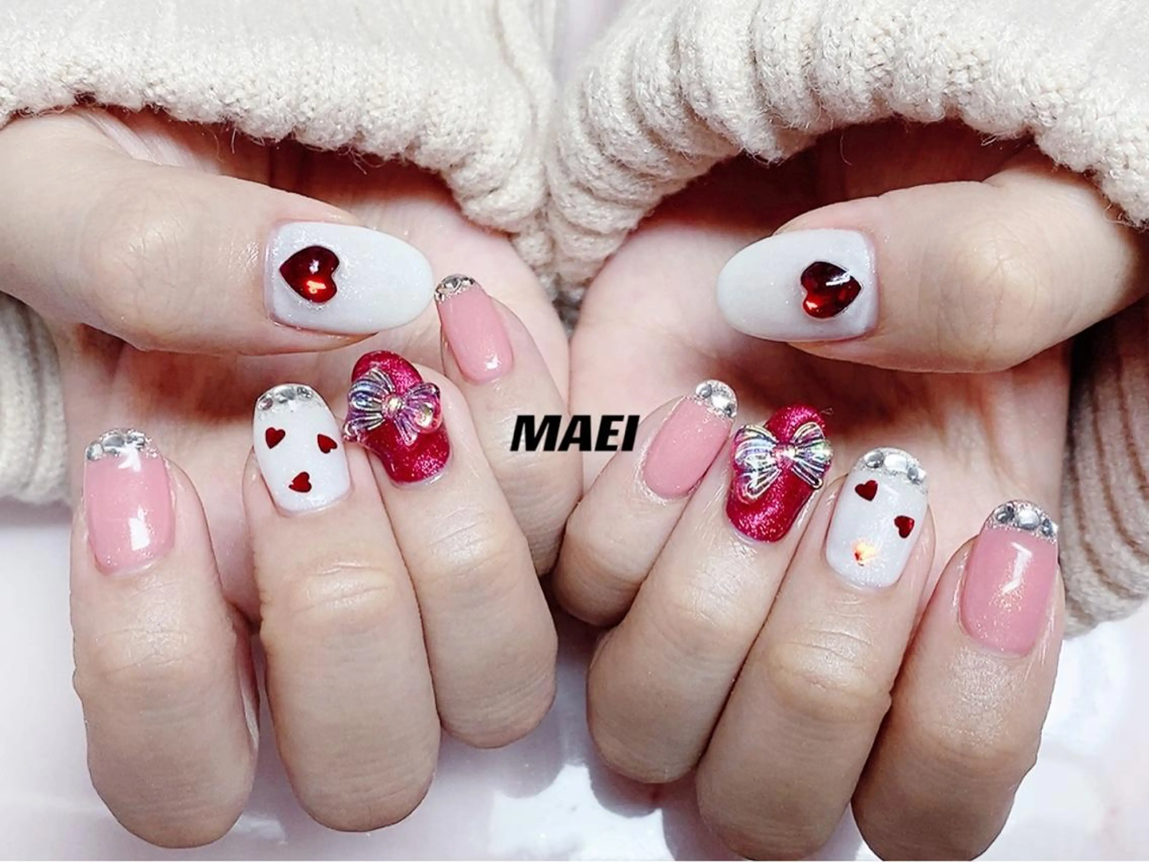 カラー パーマ ネイル ハンドネイル ハンドケア NIMO ネイルサロンのネイルデザイン