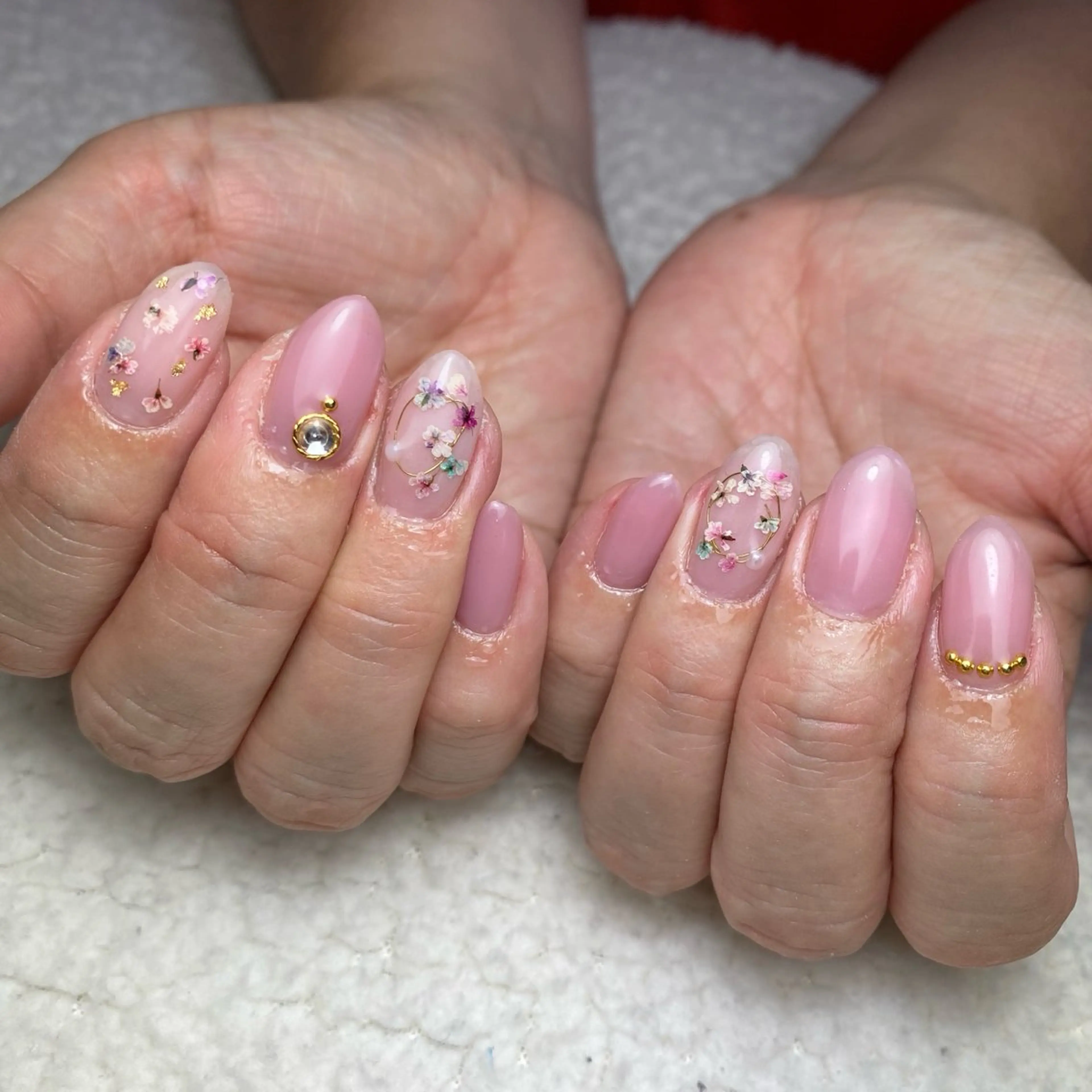 ネイル 春ネイル ハンドネイル COCO+所属・COCO +のエステ・リラクイメージ