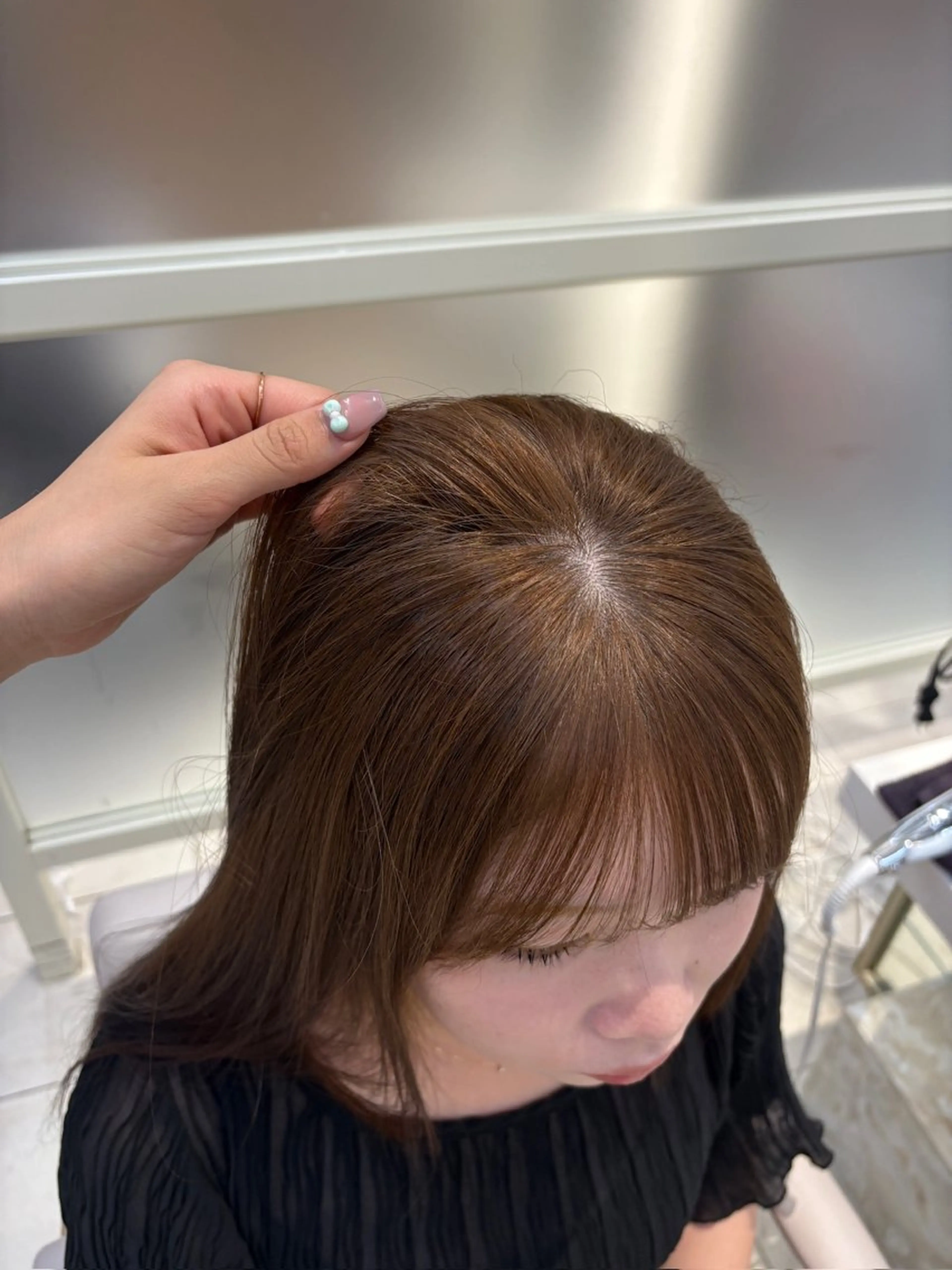 カラー ヘアカラー トリートメント Hina🫧透明感 /上品/モテ🫧のヘアスタイル