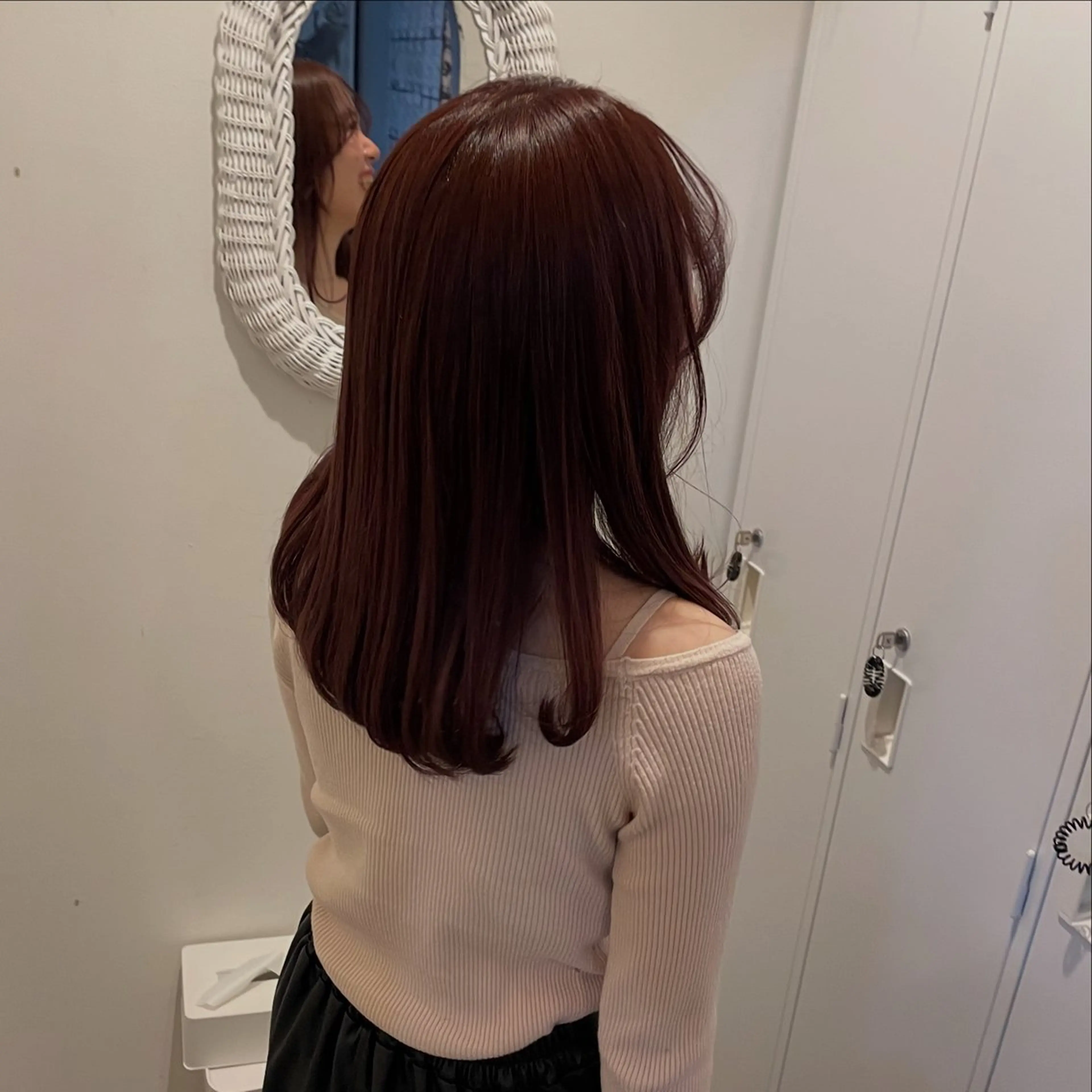 カラー ブラウンカラー ピンクカラー loty hair design所属・Juri メンズカットパーマのヘアスタイル