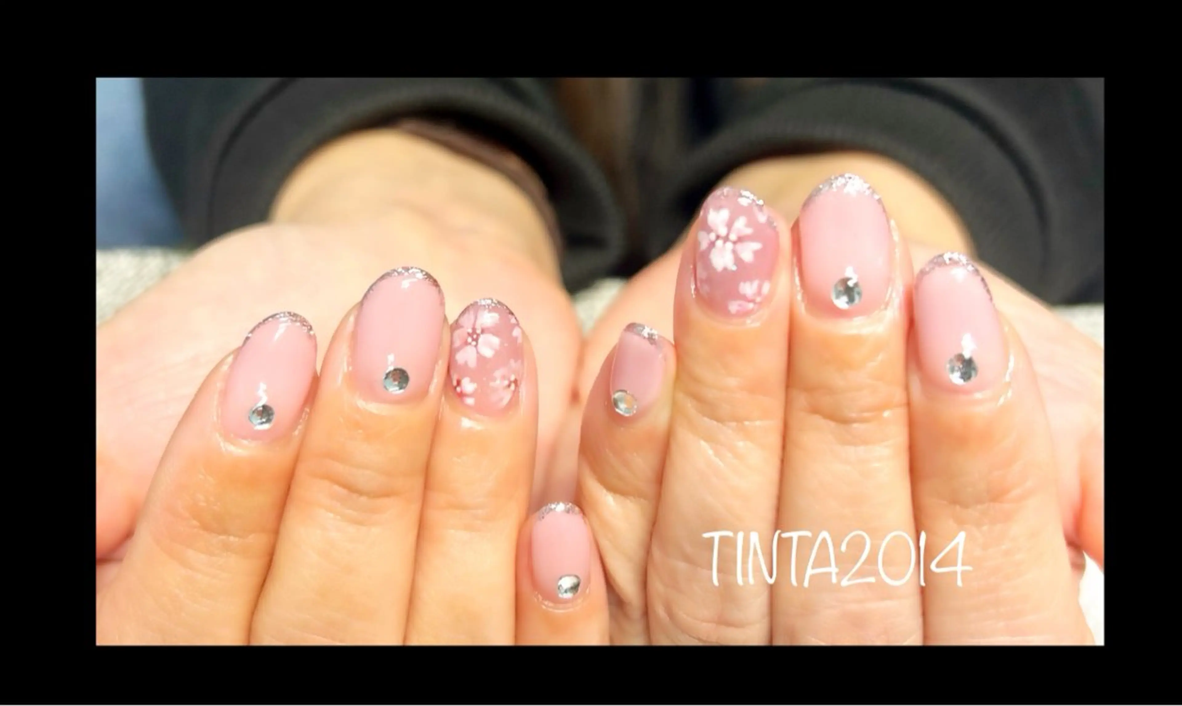 ネイル 春ネイル ハンドネイル ネイルサロン ティンタ所属・馬場 典子のネイルデザイン