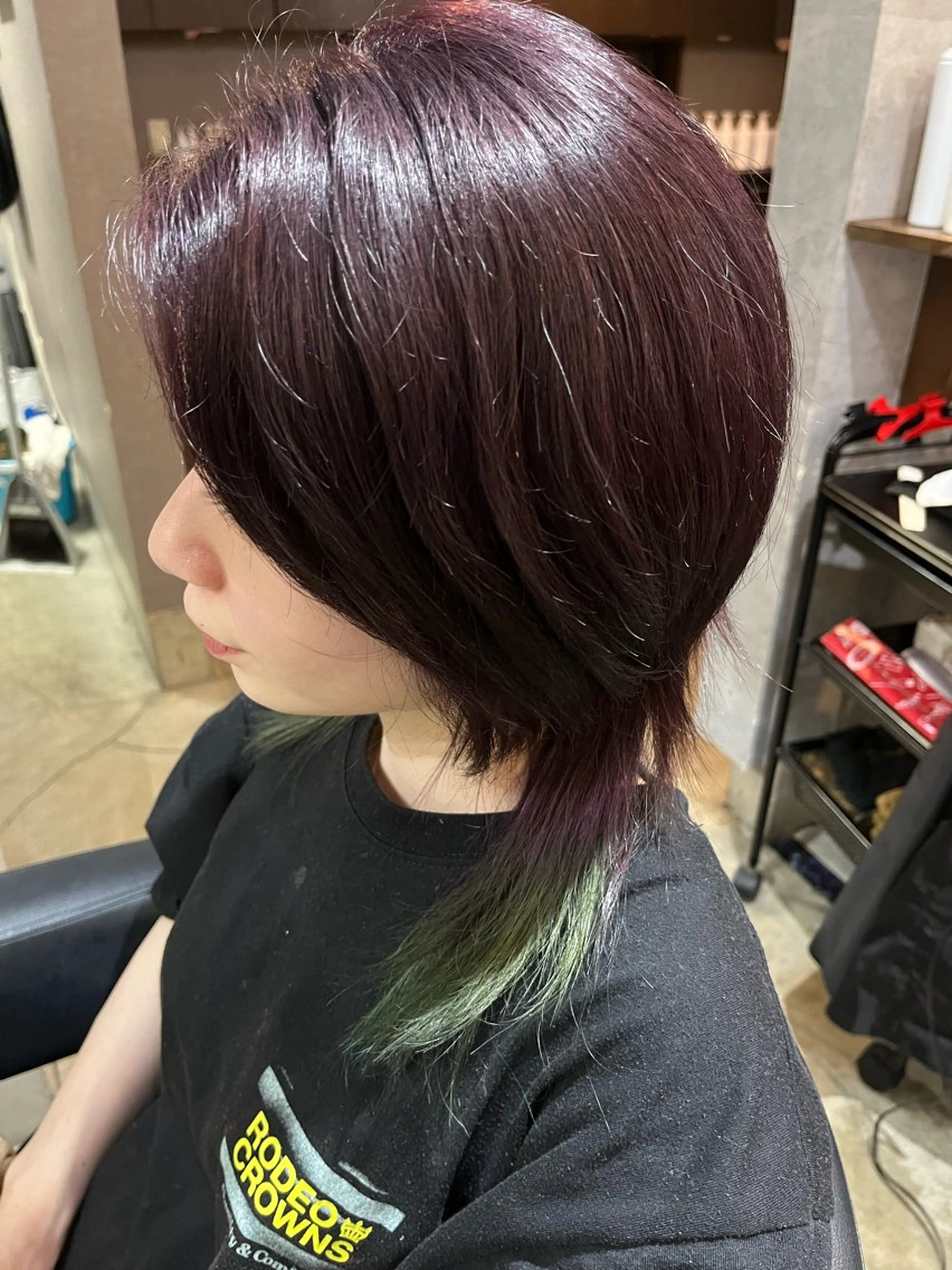 ショート カラー イロアイヘアー Renのヘアスタイル