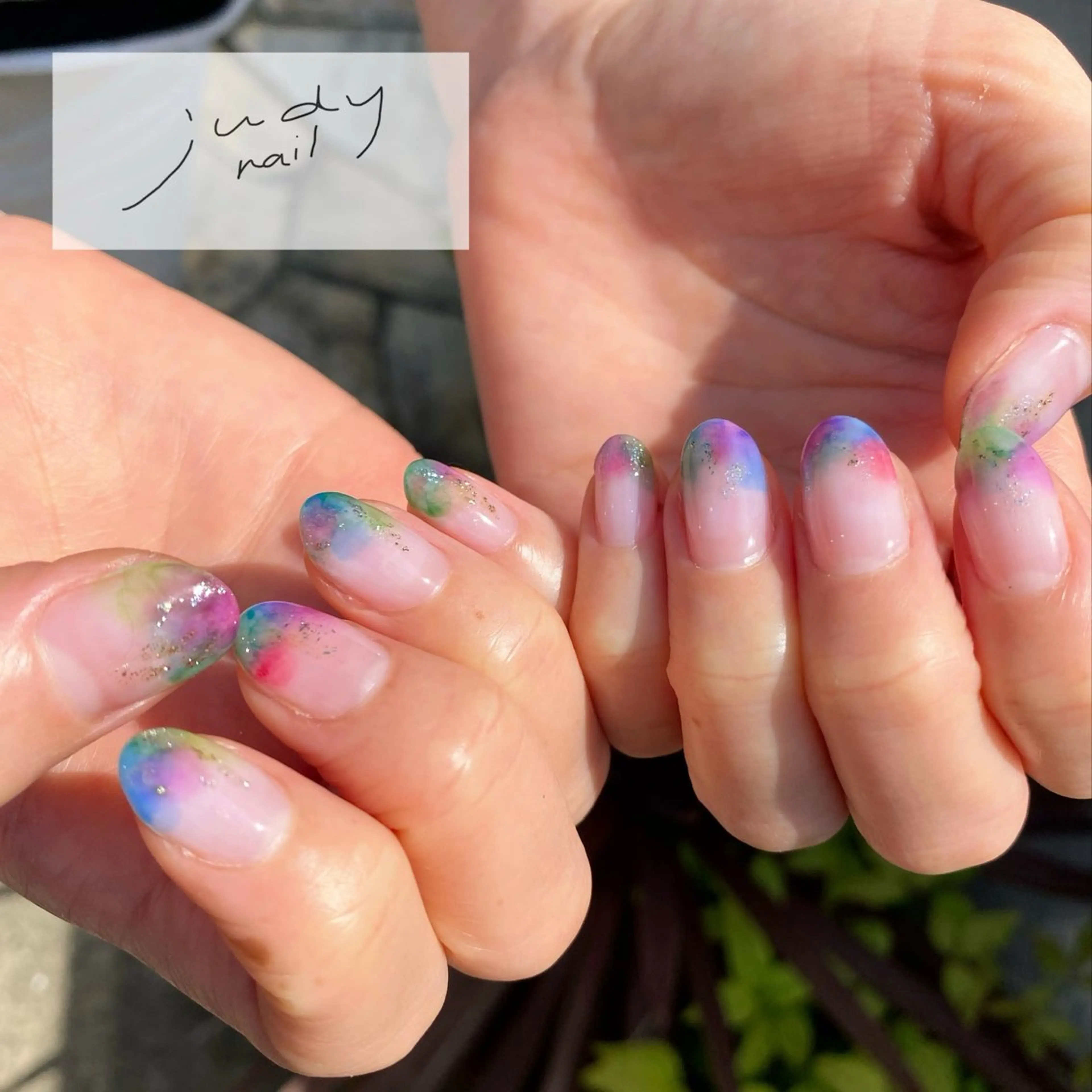 ネイル アートネイル ニュアンスネイル judynail ジュディネイルのネイルデザイン