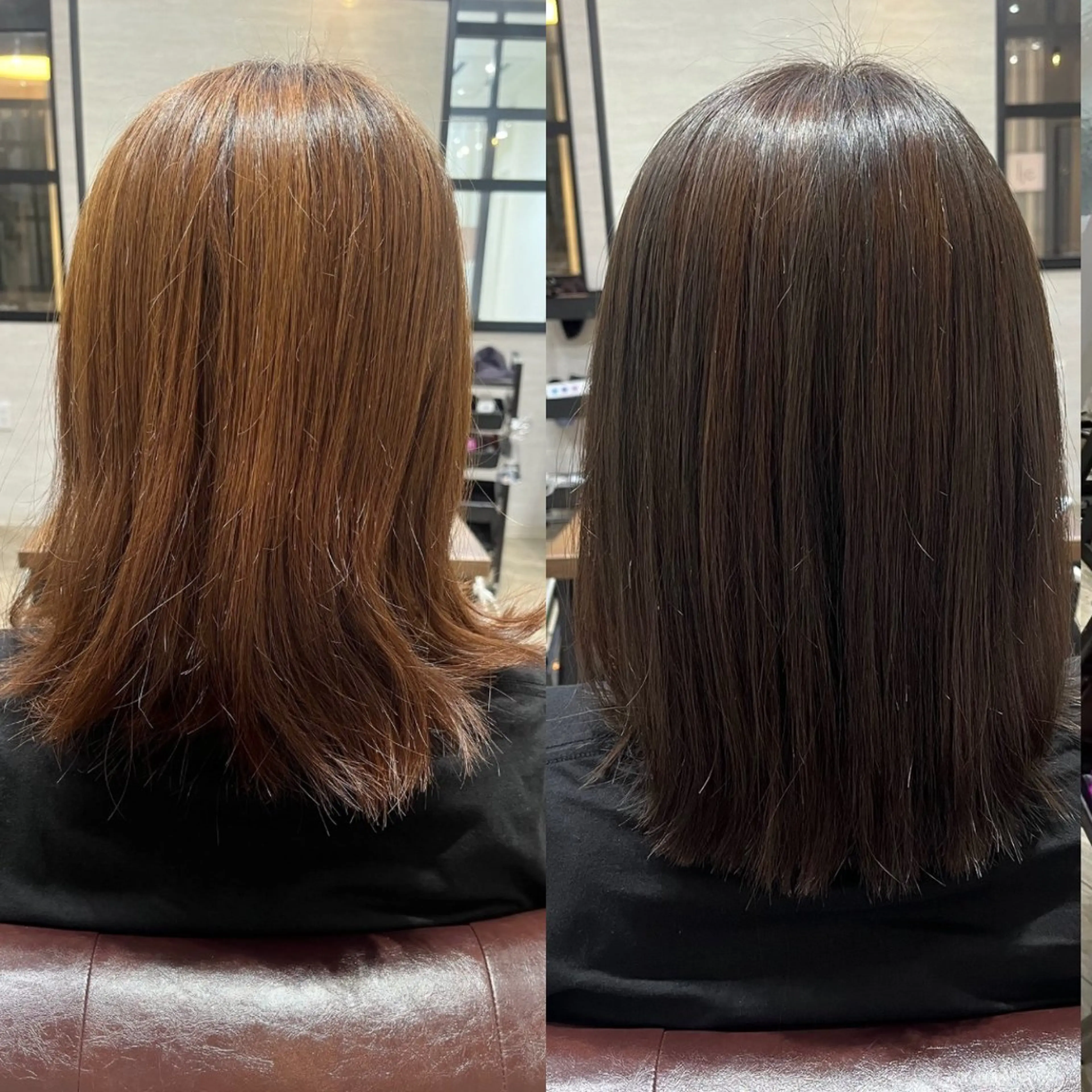 ミディアム ヘアカラー 縮毛矯正 ✨髪質改善✨ 縮毛矯正/佐藤恵太のヘアスタイル