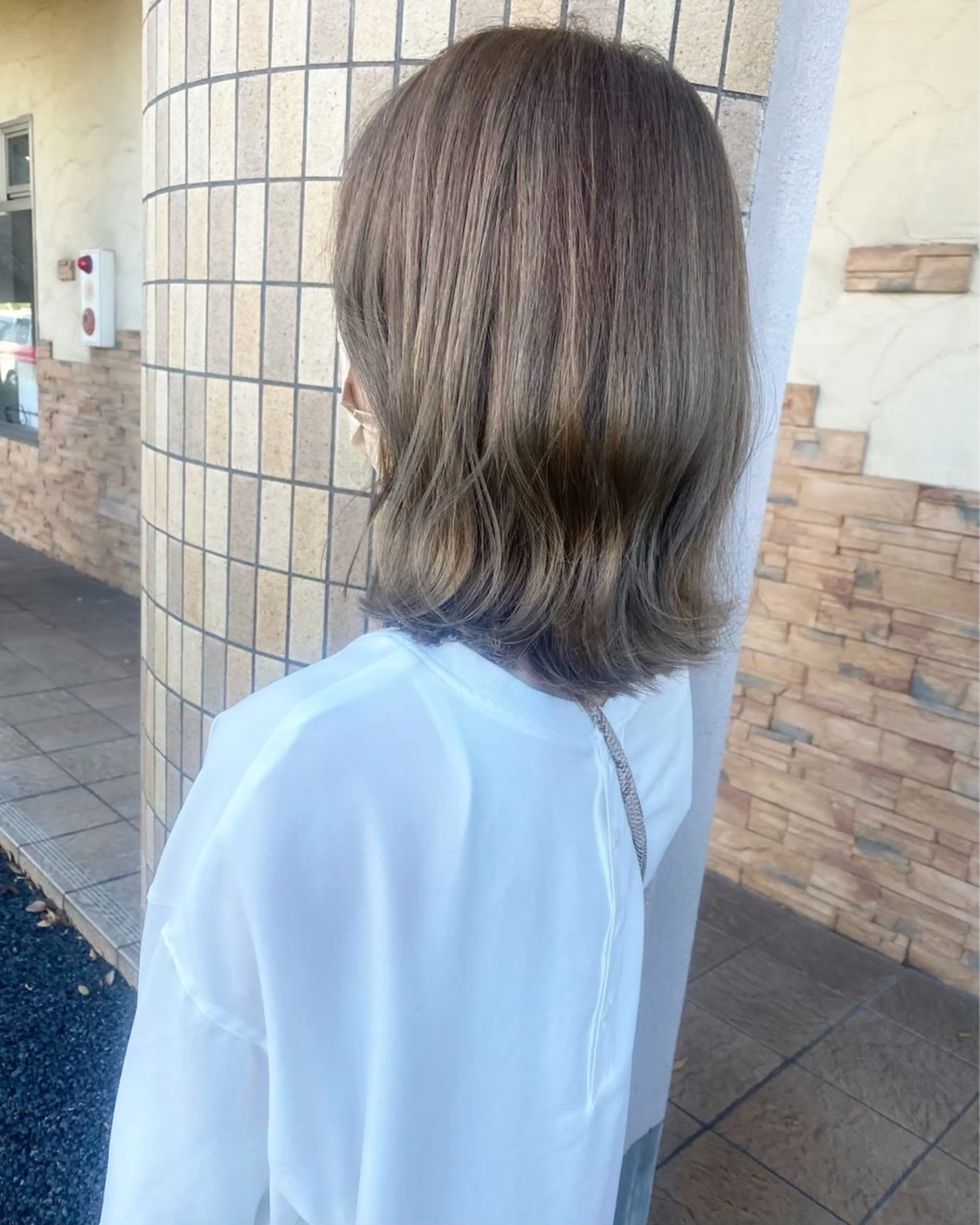 ミディアム 極上髪質改善 宮内開星のヘアスタイル