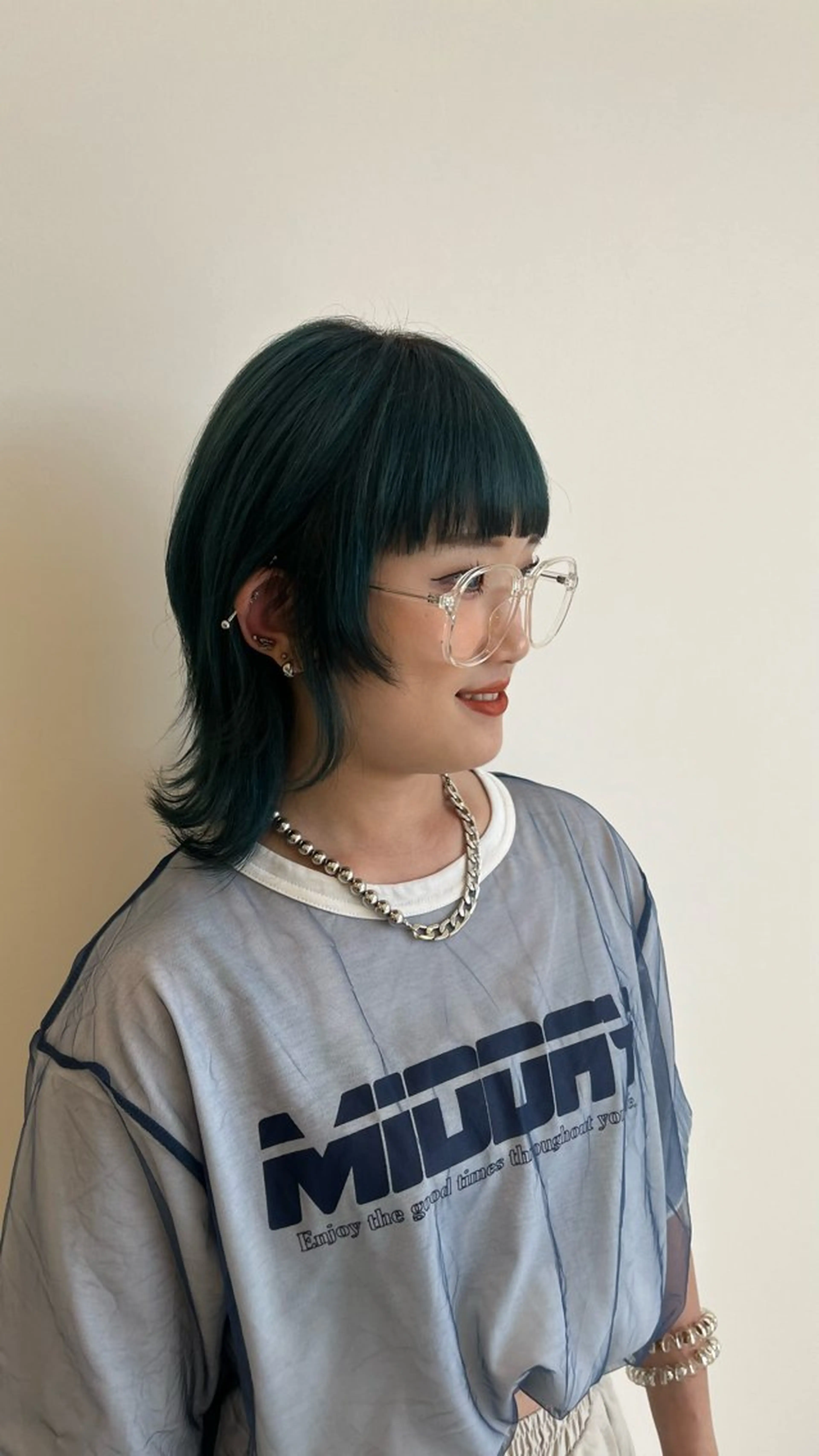 ミディアム カラー 似合わせカット/ 韓国カラー/まや🦋のヘアスタイル