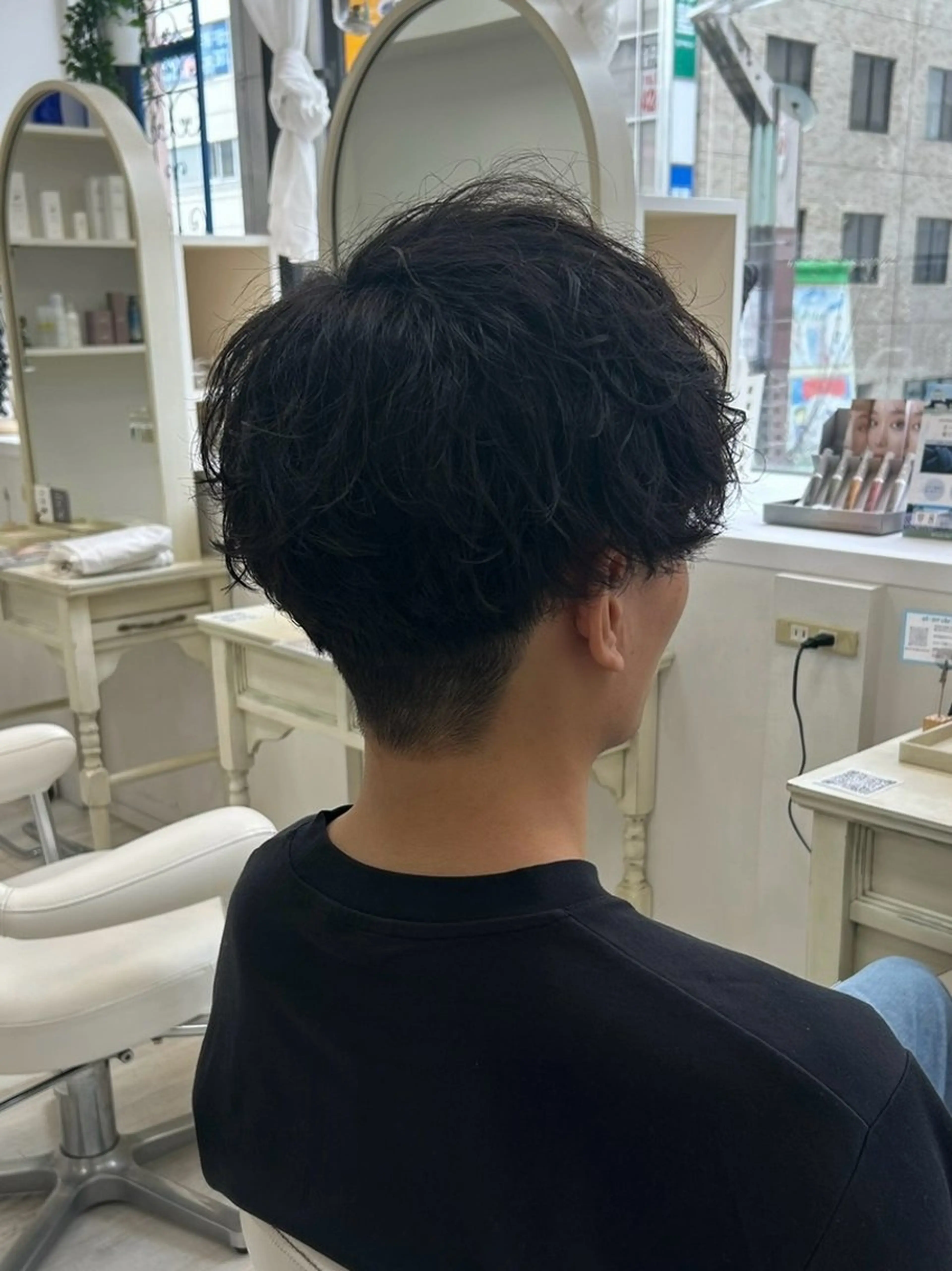 パーマ メンズ 小川 夏花のヘアスタイル