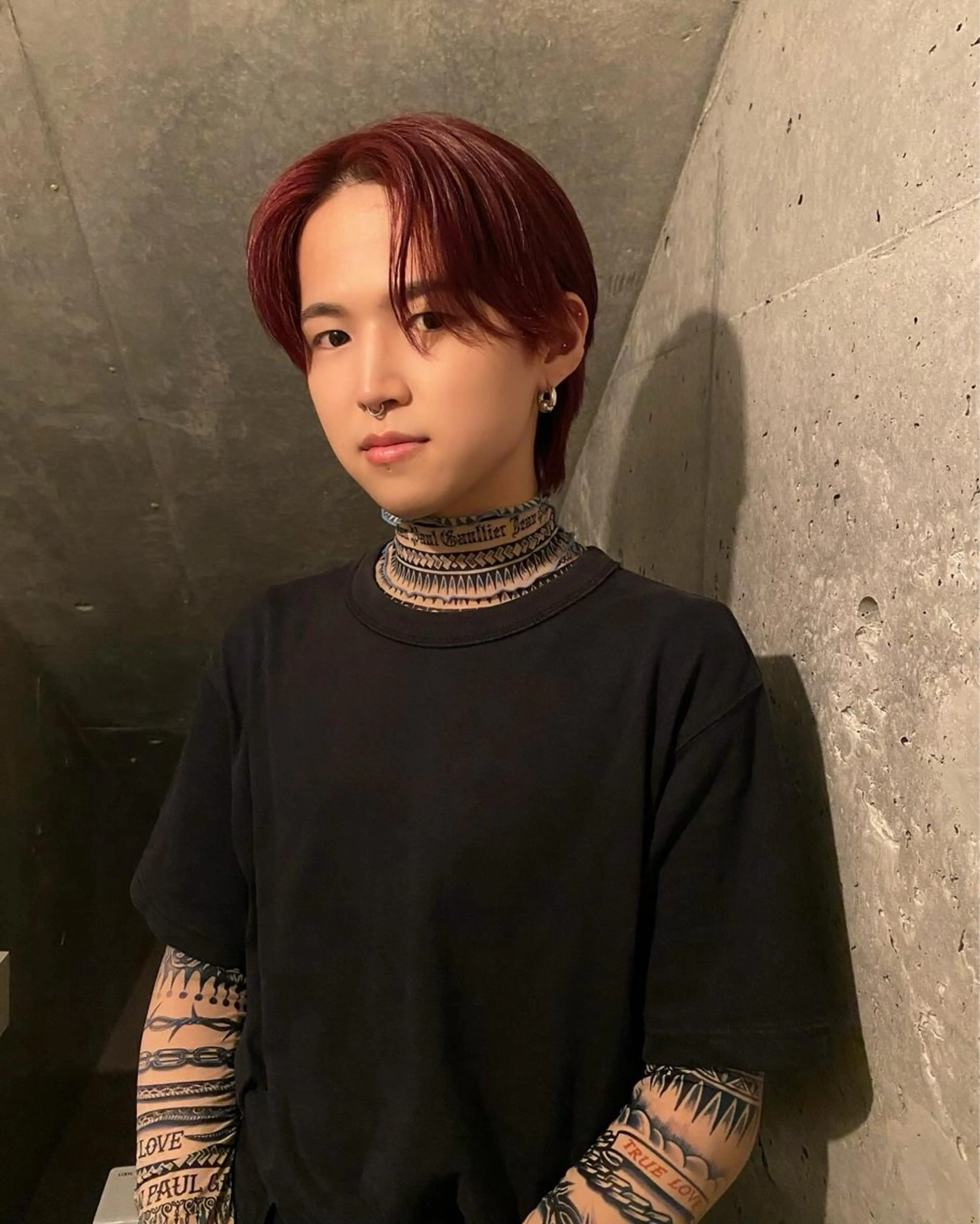 ミディアム カラー ヘアアレンジ mina 🌷のヘアスタイル