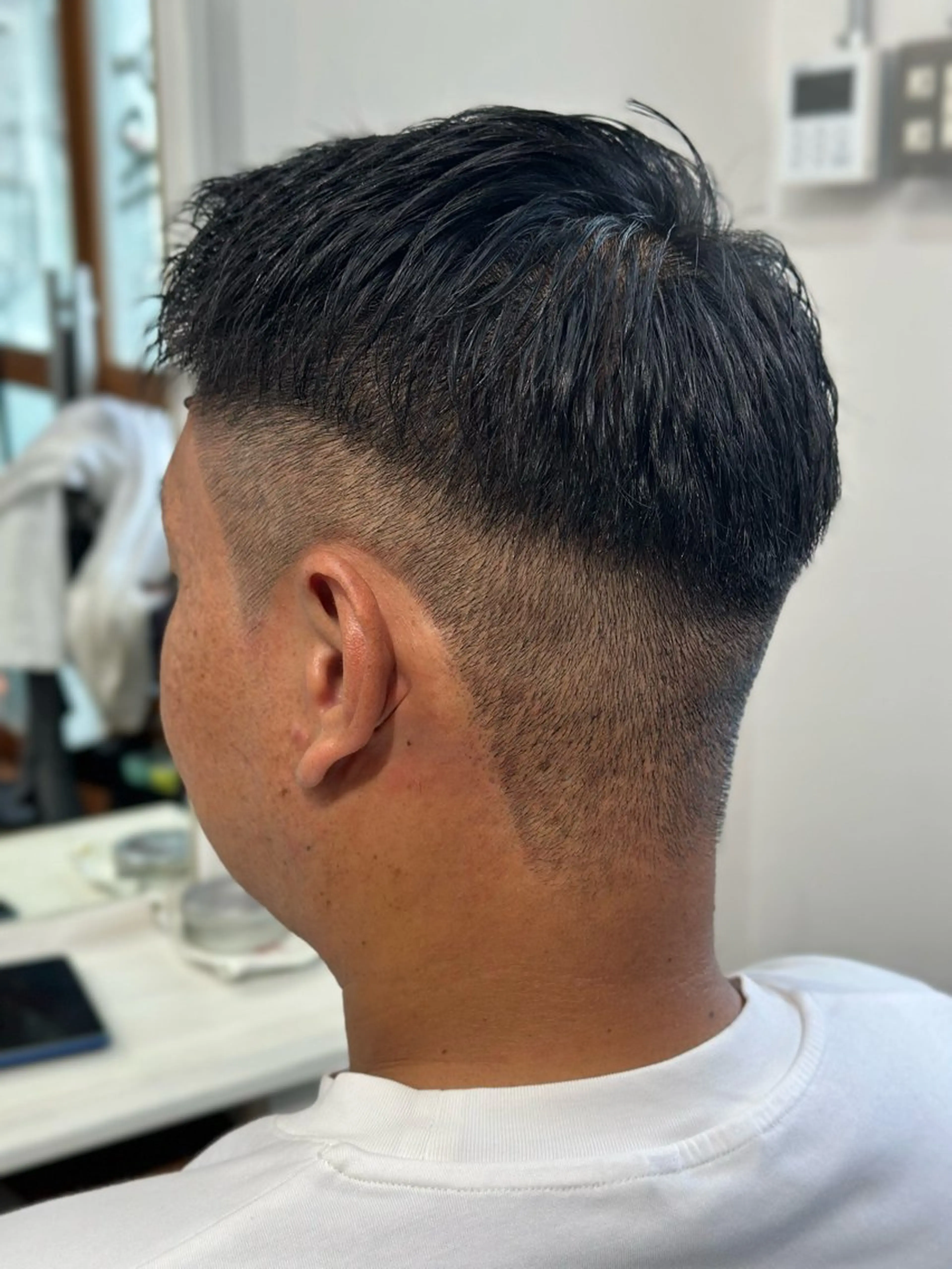 メンズ フェードカット カット Snalyメンズ特化 スエハラのヘアスタイル