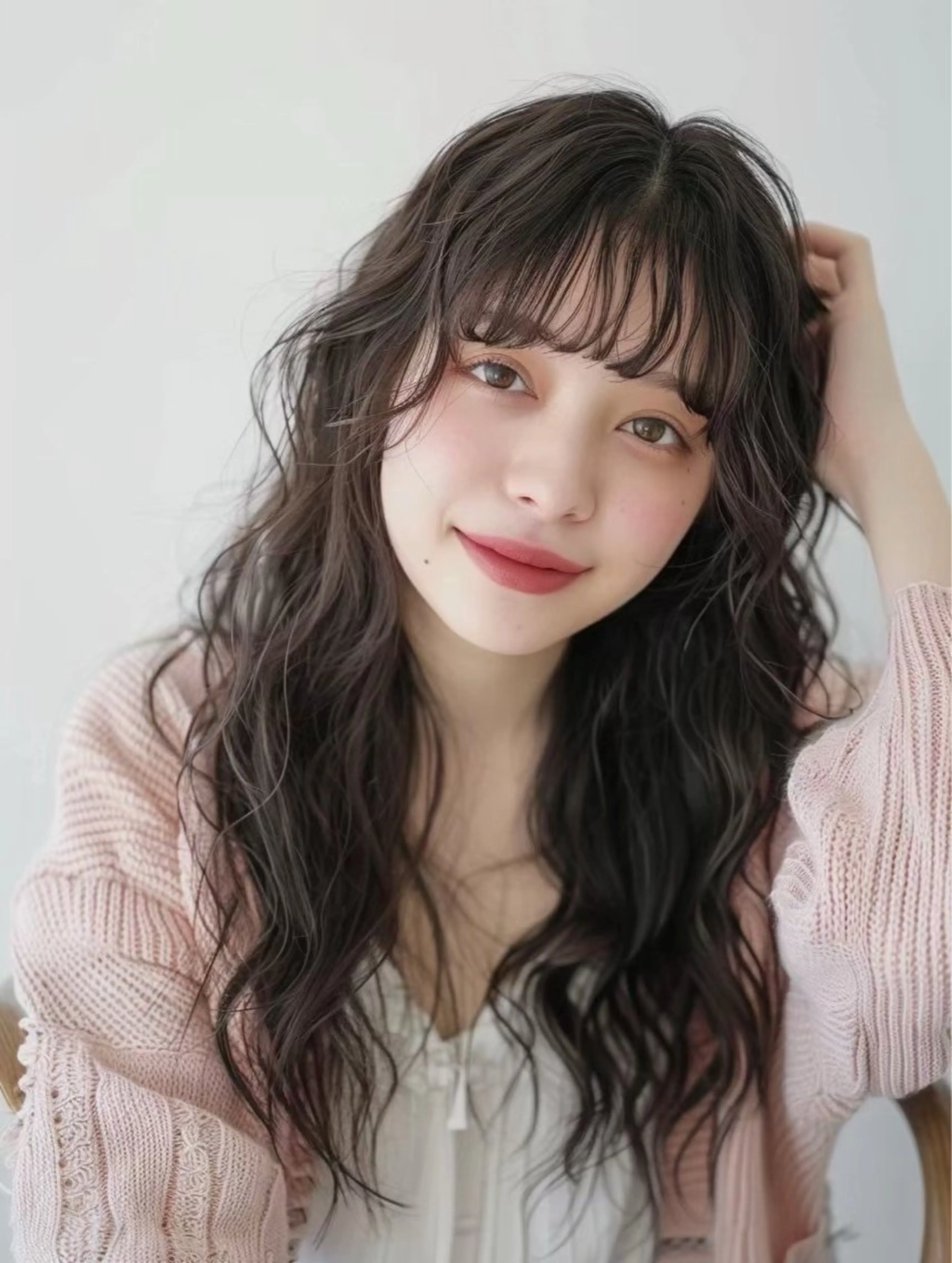 【Jrスタイリストクーポン】🩵レディース カット+パーマ メニュー⭐️の写真