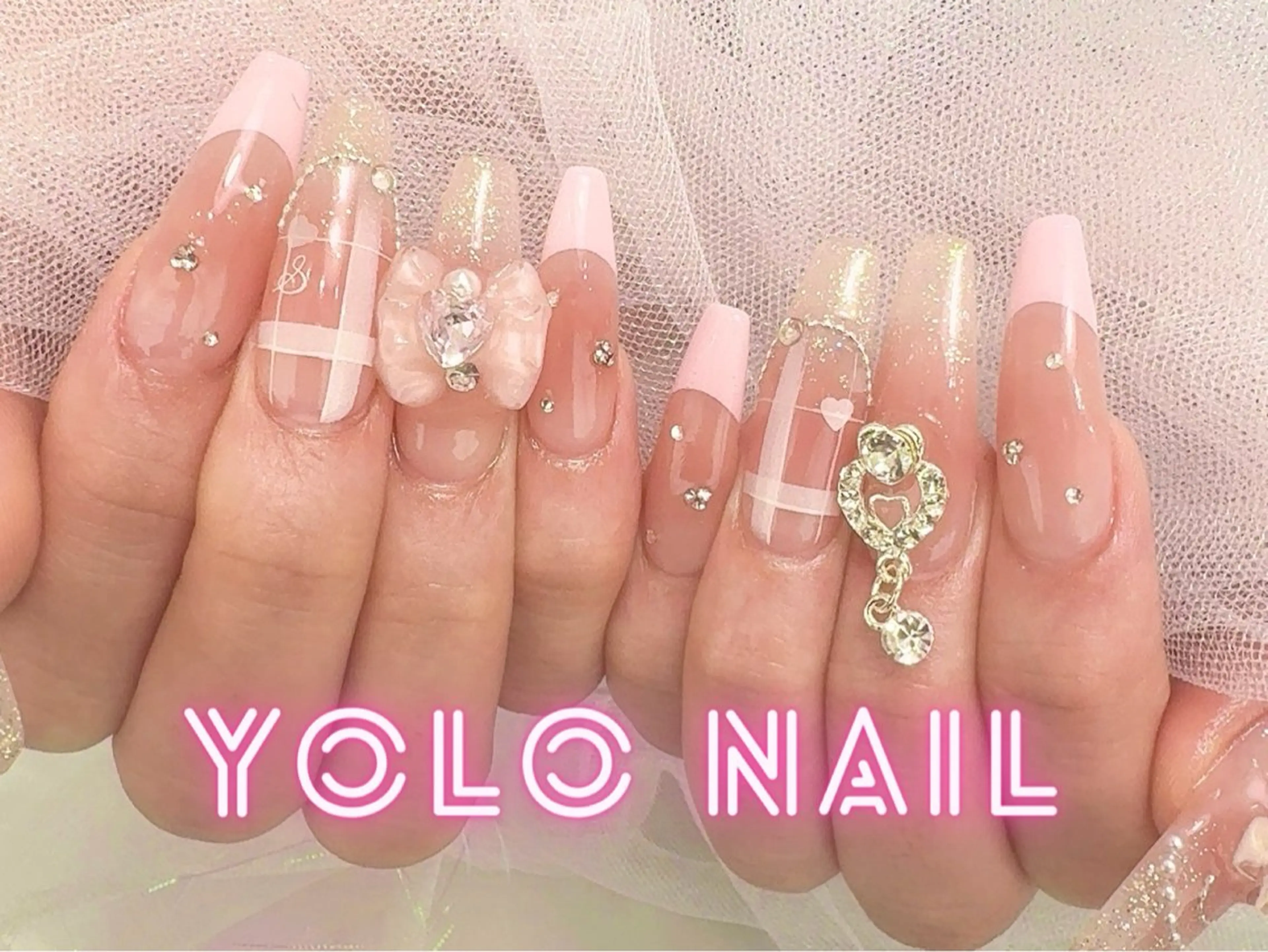 ネイル 持ち込み YOLONAIL心斎橋店所属・田本 和音のネイルデザイン