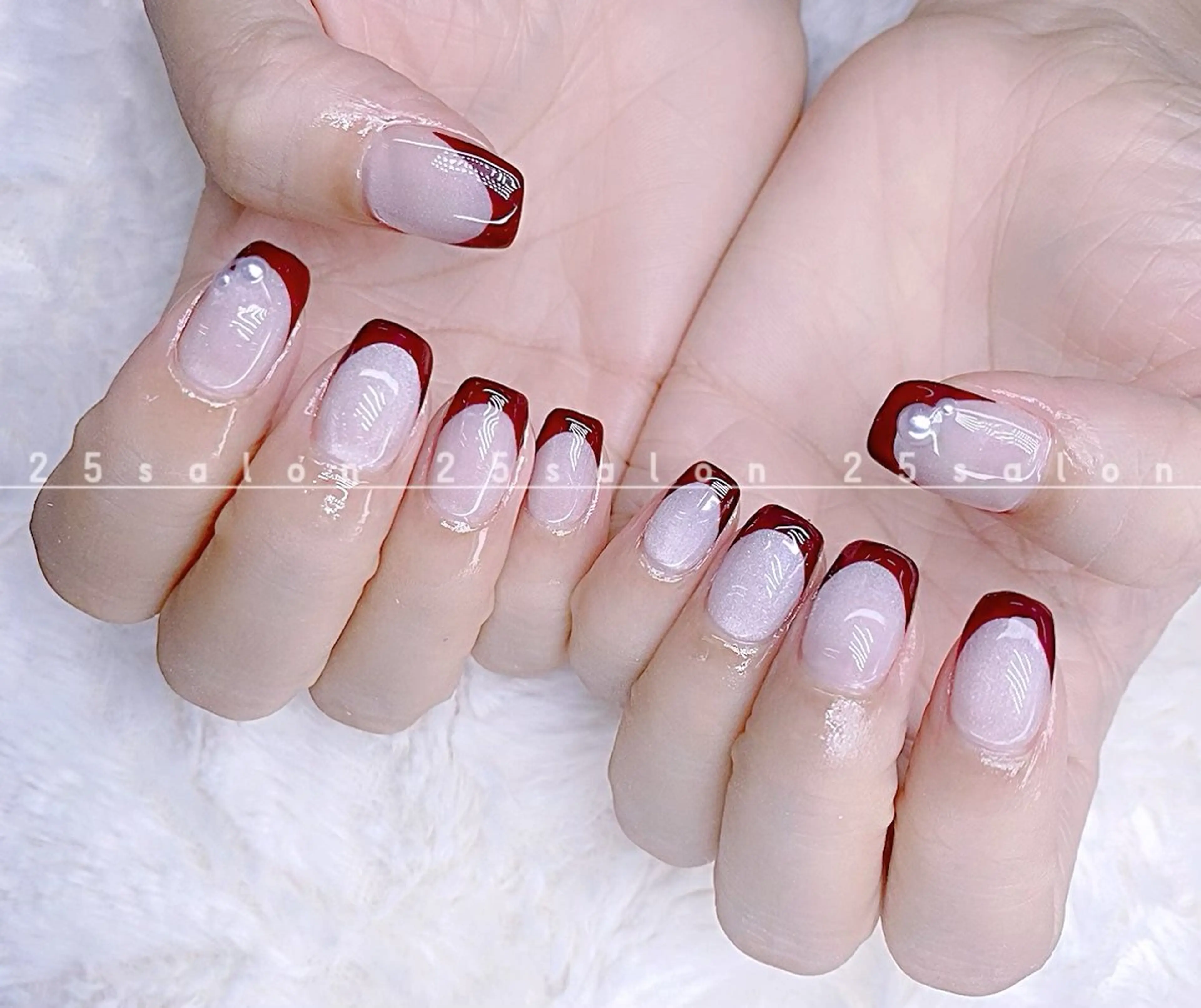 ネイル オーロラネイル チークネイル フットネイル フレンチネイル ジェルネイル 2 5のマツエク・マツパデザイン