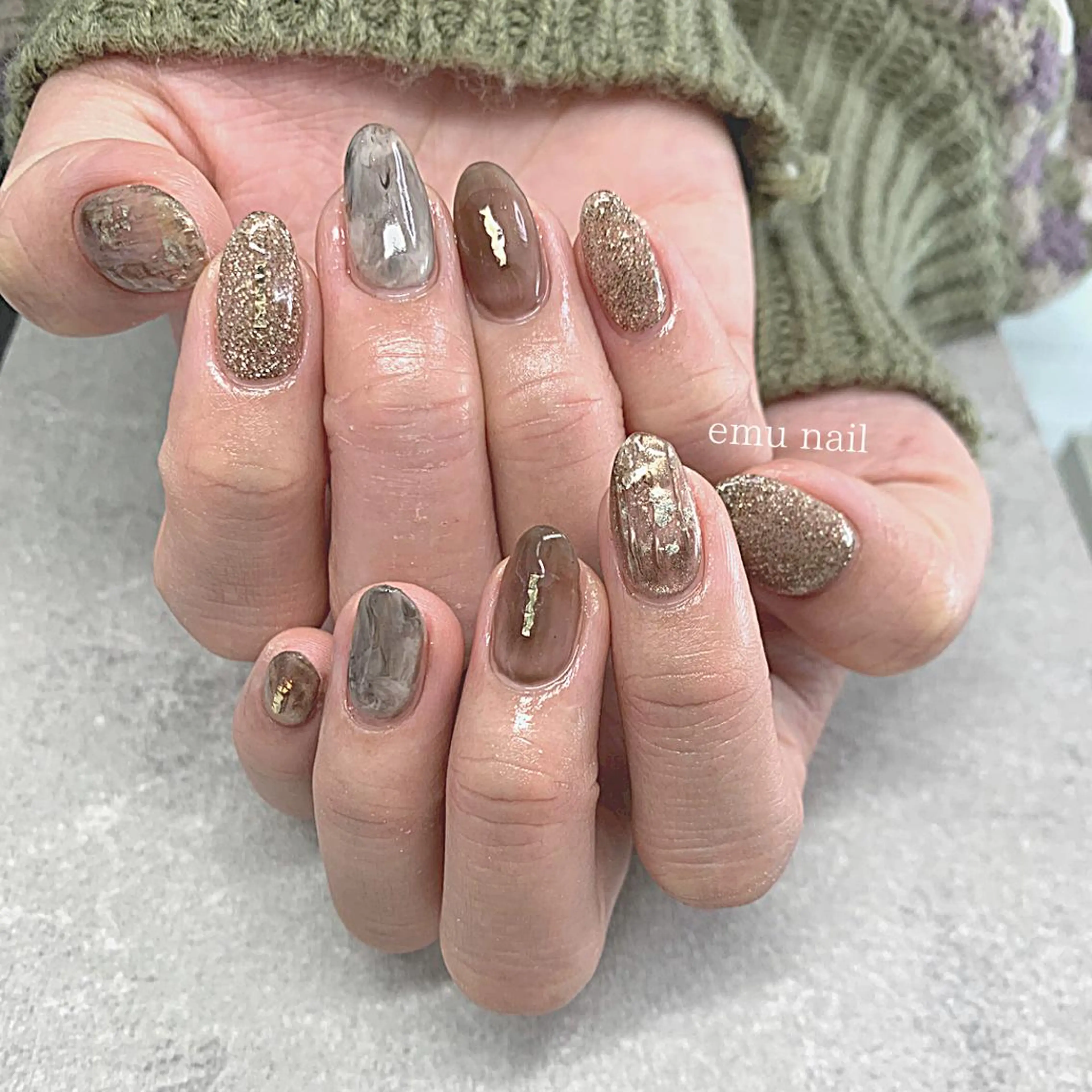 ネイル emu nailのネイルデザイン